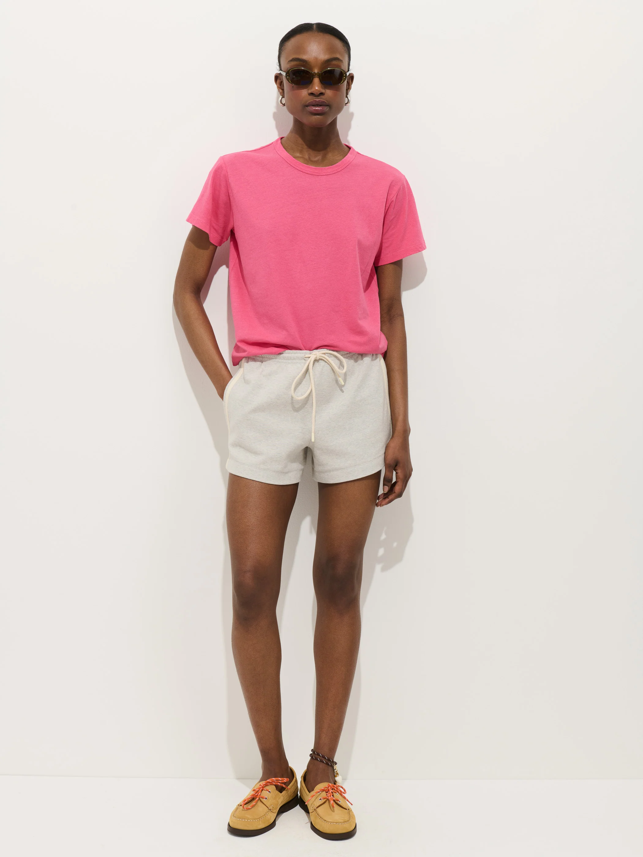 Garcon Tee In Linen Cotton - Image 3