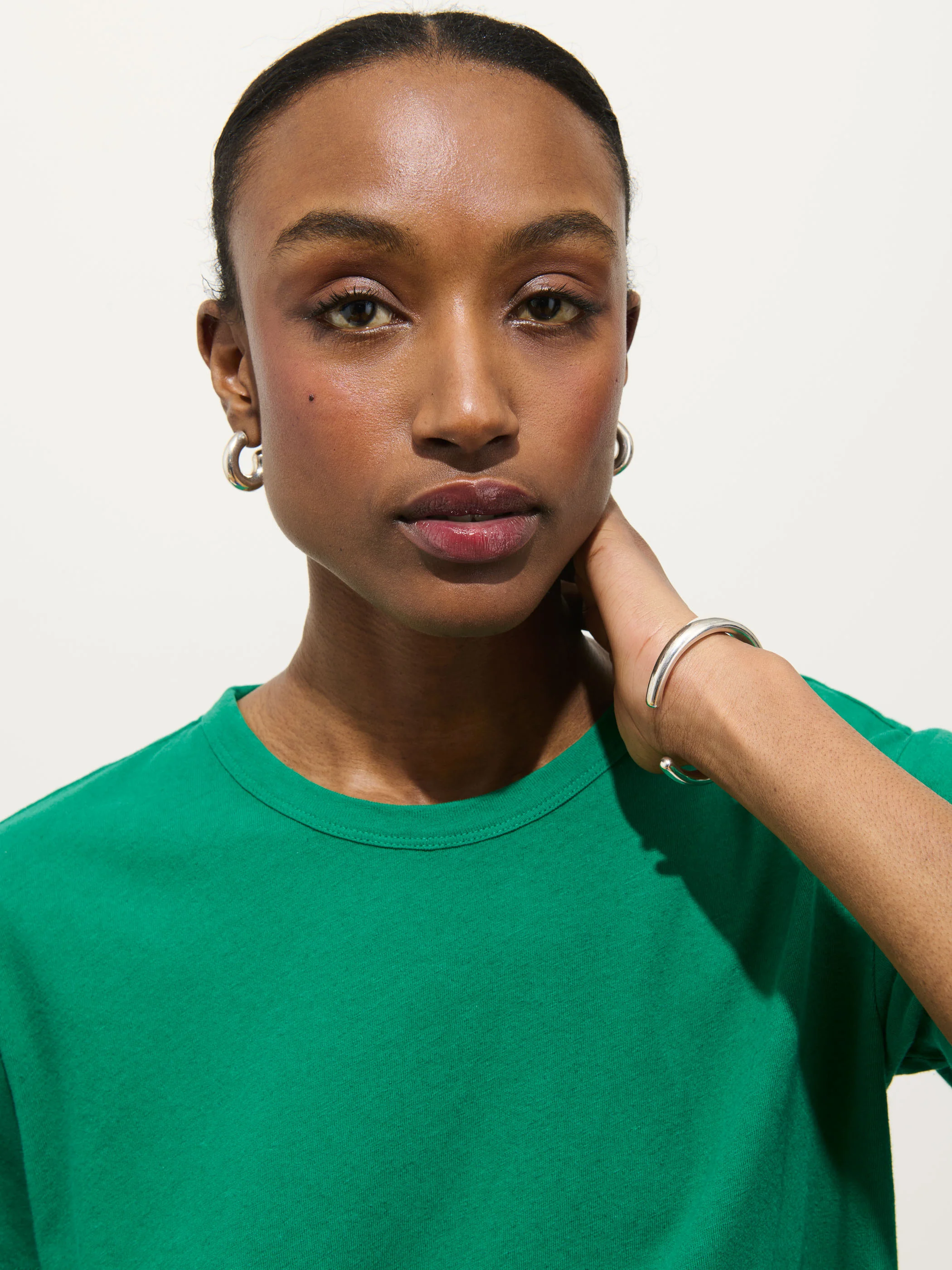 Garcon Tee In Linen Cotton - Image 6