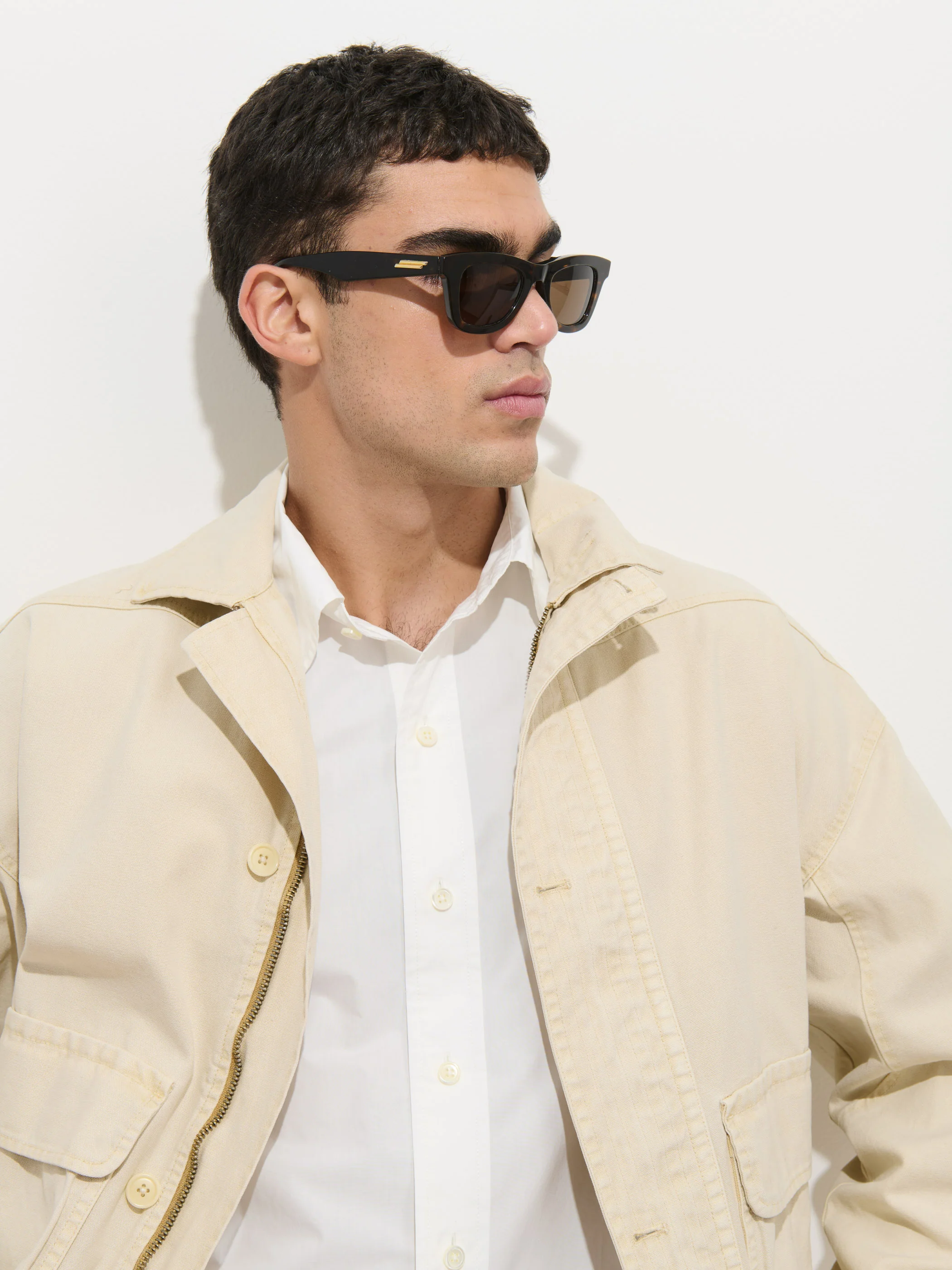 Giorgio Bomber Jacket In Canvas - Image 3