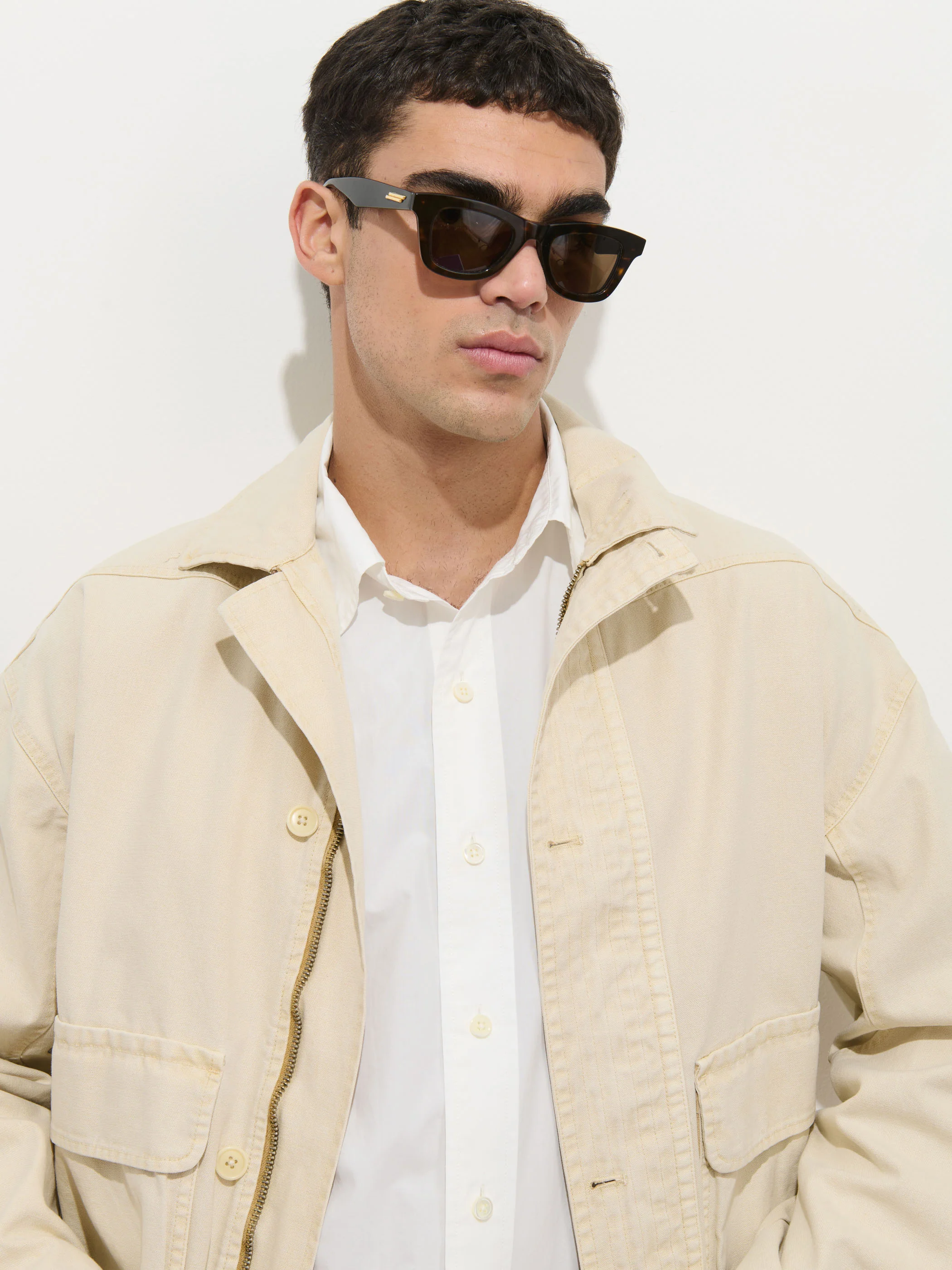 Giorgio Bomber Jacket In Canvas - Image 4