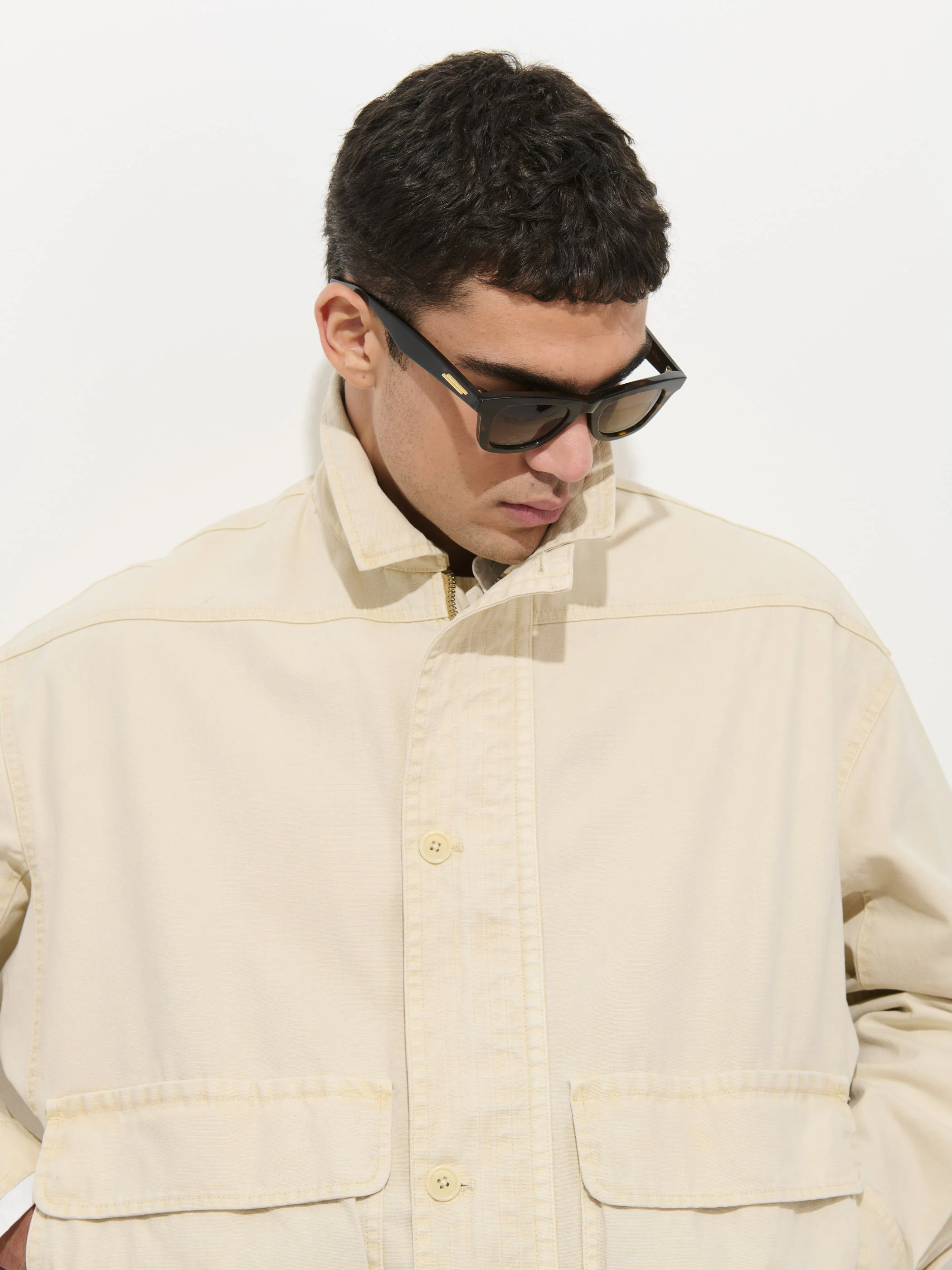 Giorgio Bomber Jacket In Canvas - Image 5