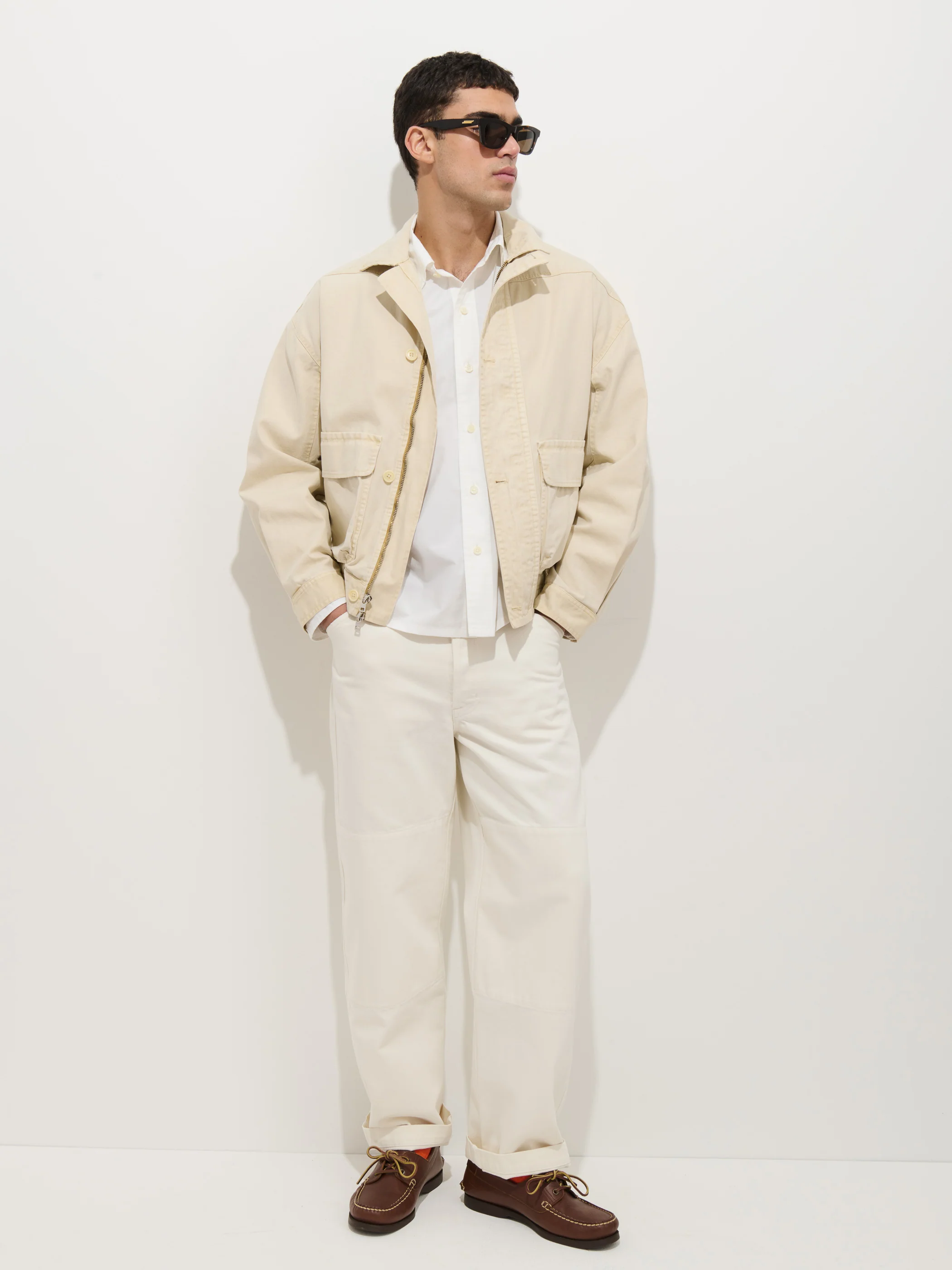 Giorgio Bomber Jacket In Canvas - Image 8