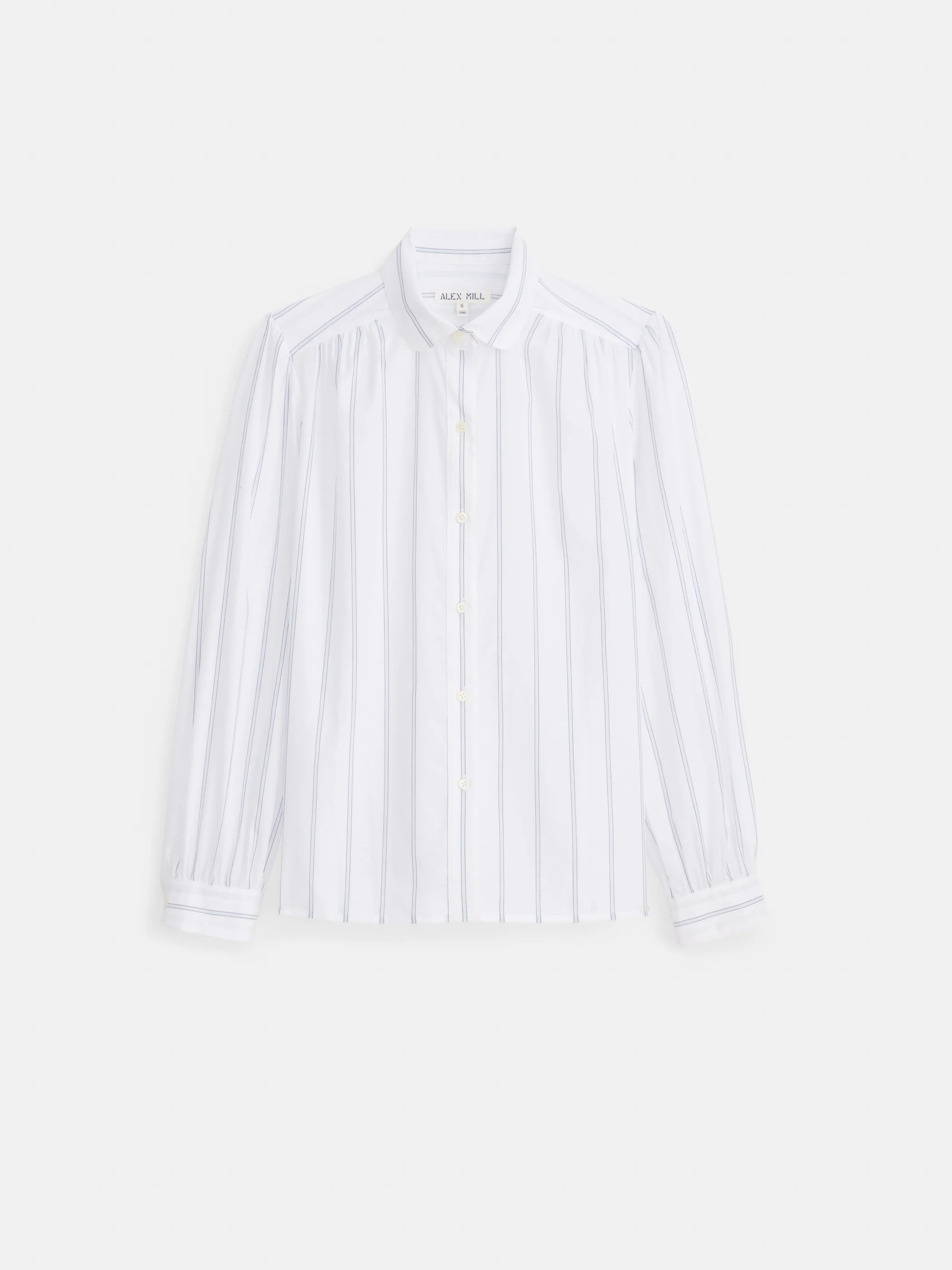 Hannah Striped Shirt In Cotton Voile - Image 2