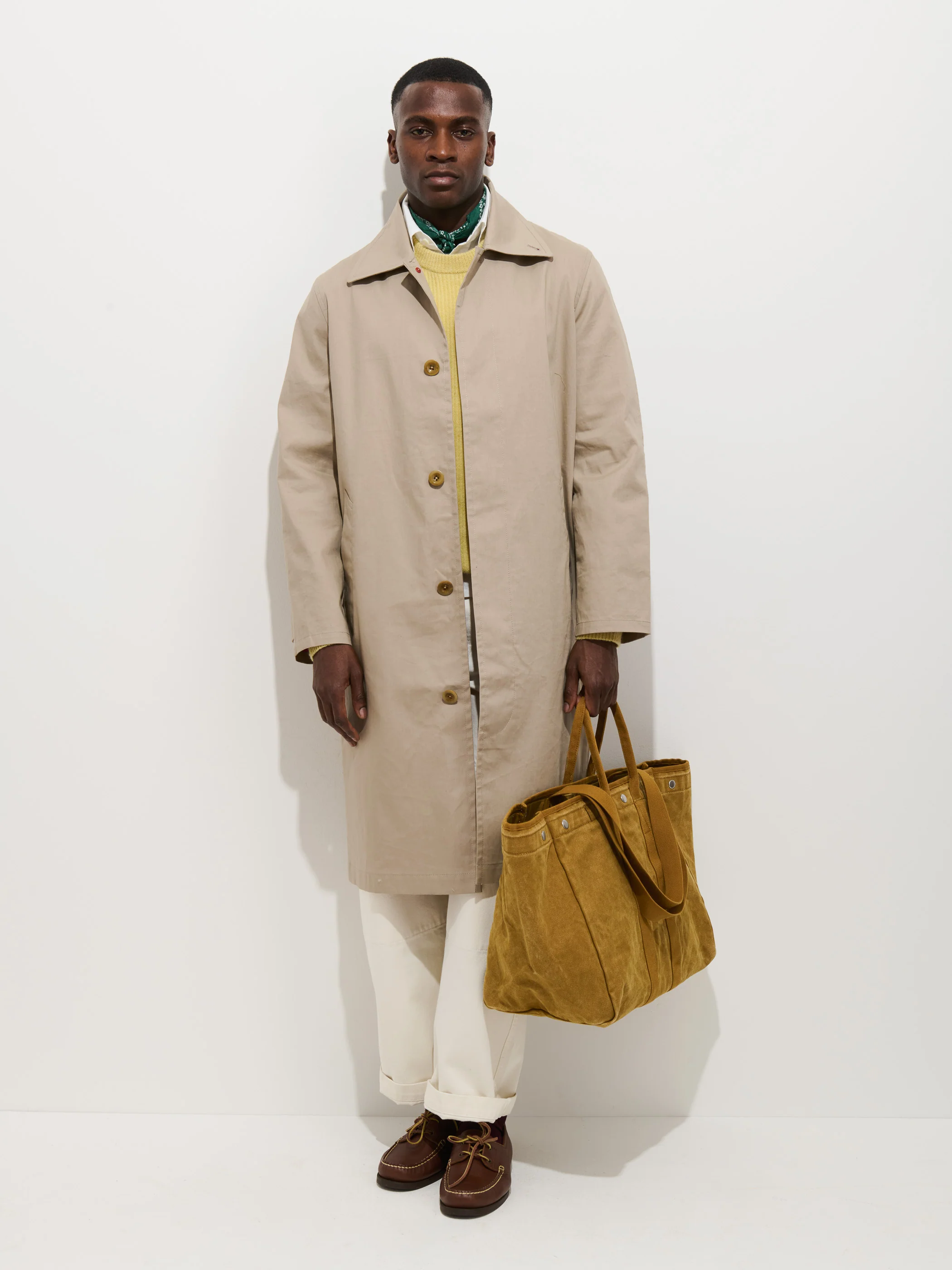 Highgate Trench In Double-Faced Cotton