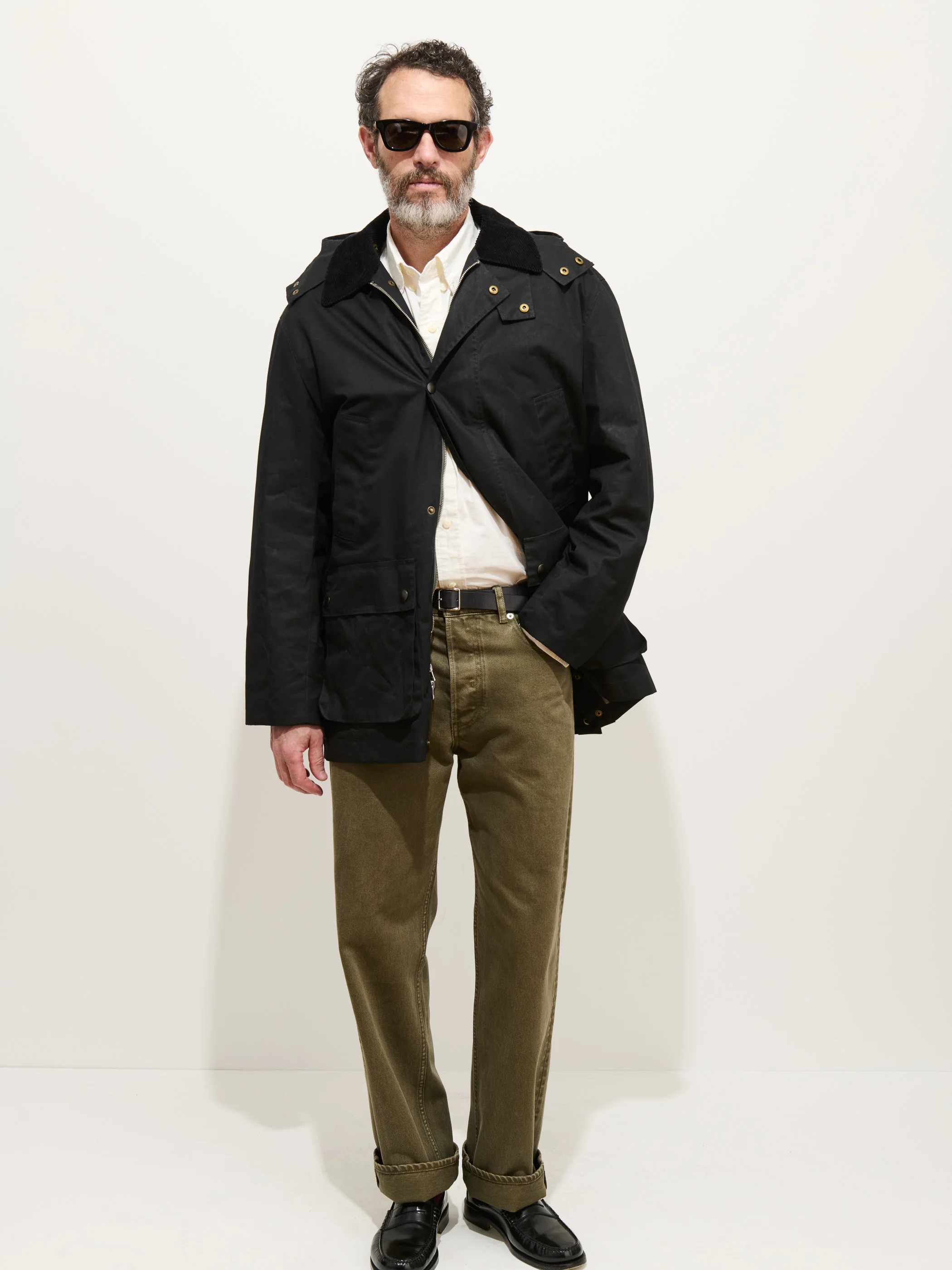Regent Jacket In Waxed Cotton - Image 3