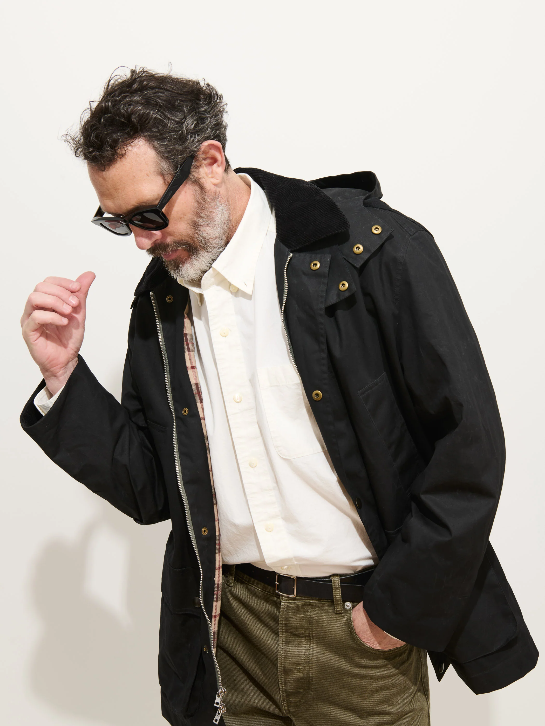 Regent Jacket In Waxed Cotton - Image 7