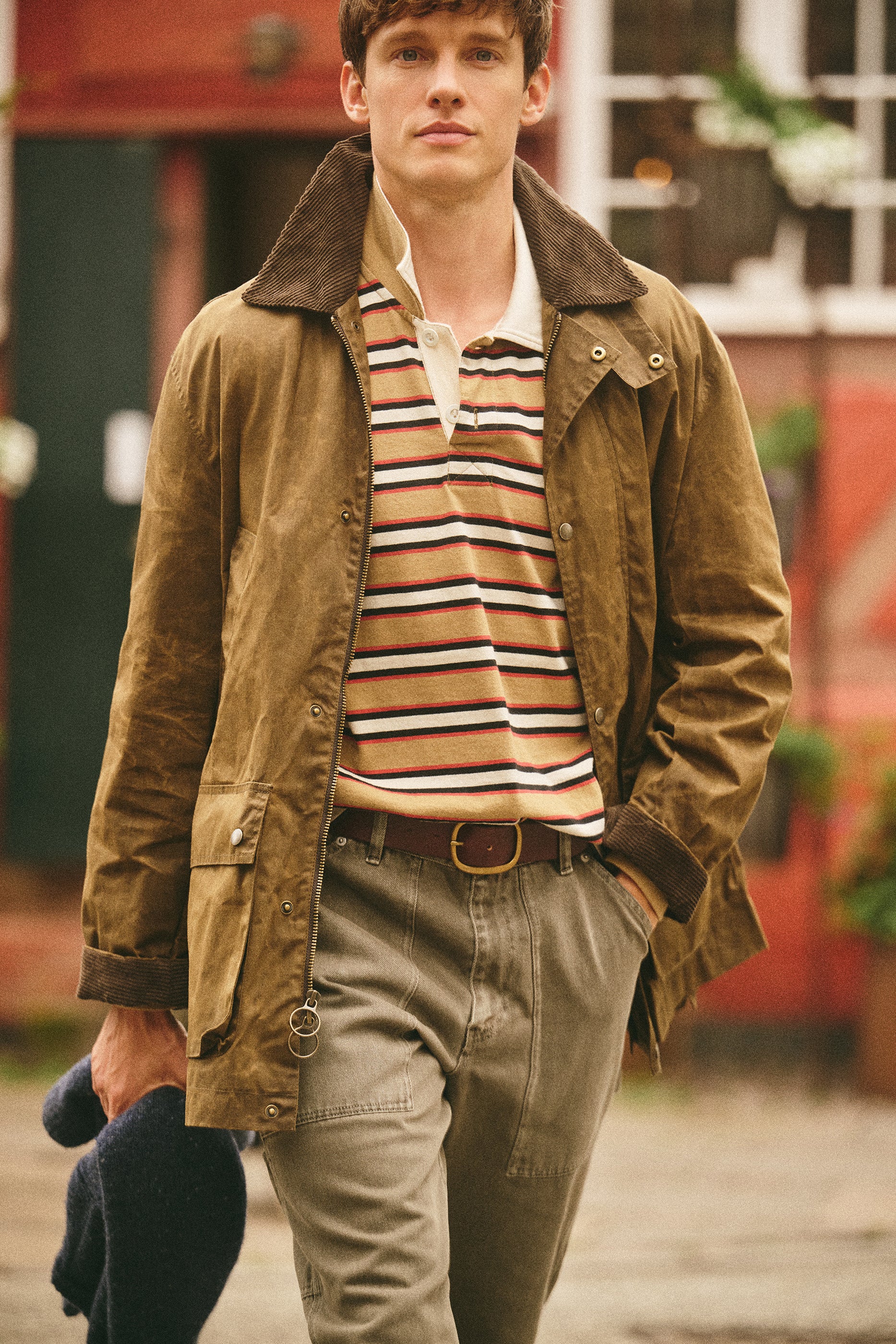 Regent Jacket In Waxed Cotton - Image 13
