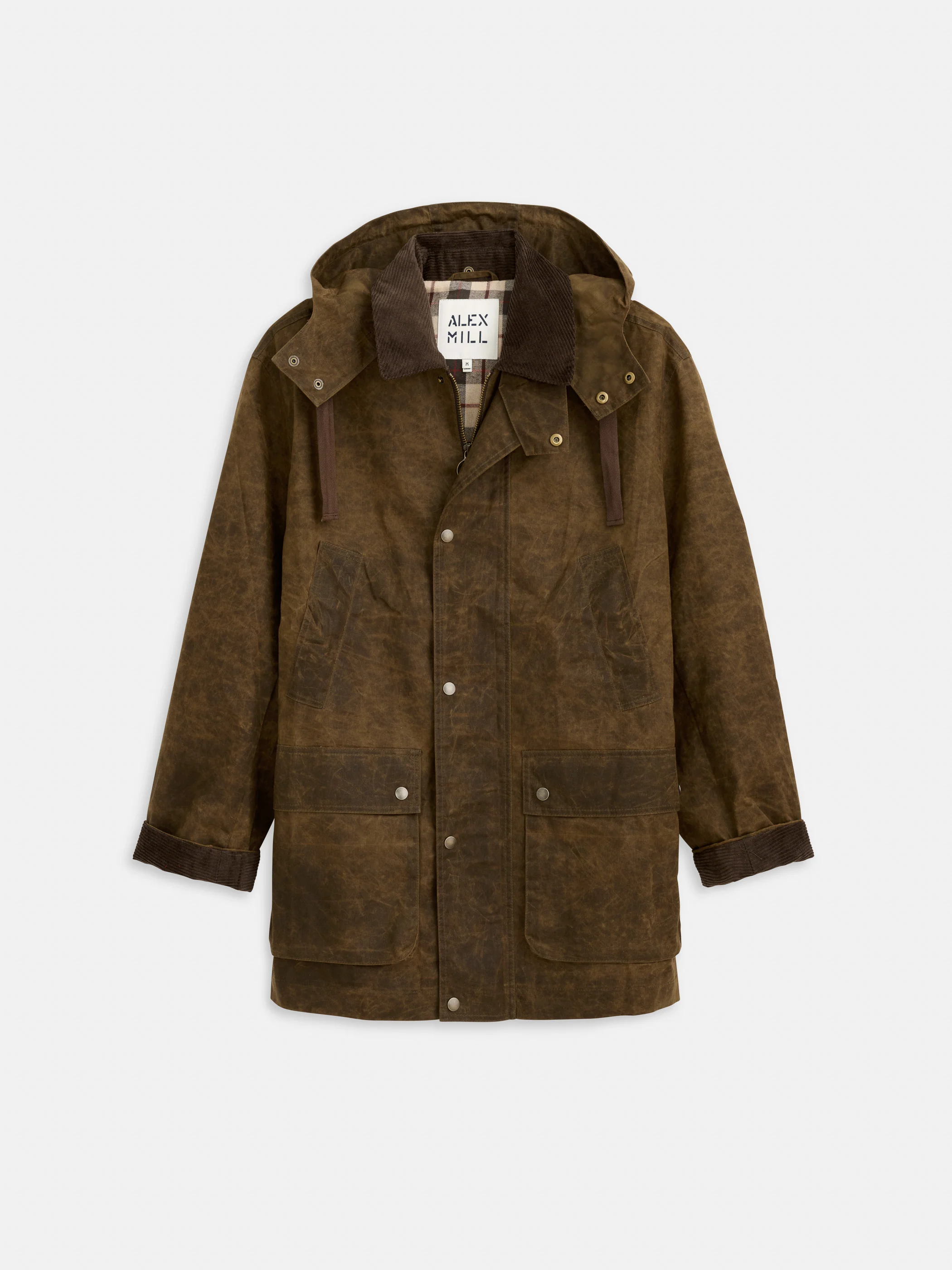 Regent Jacket In Waxed Cotton - Image 2