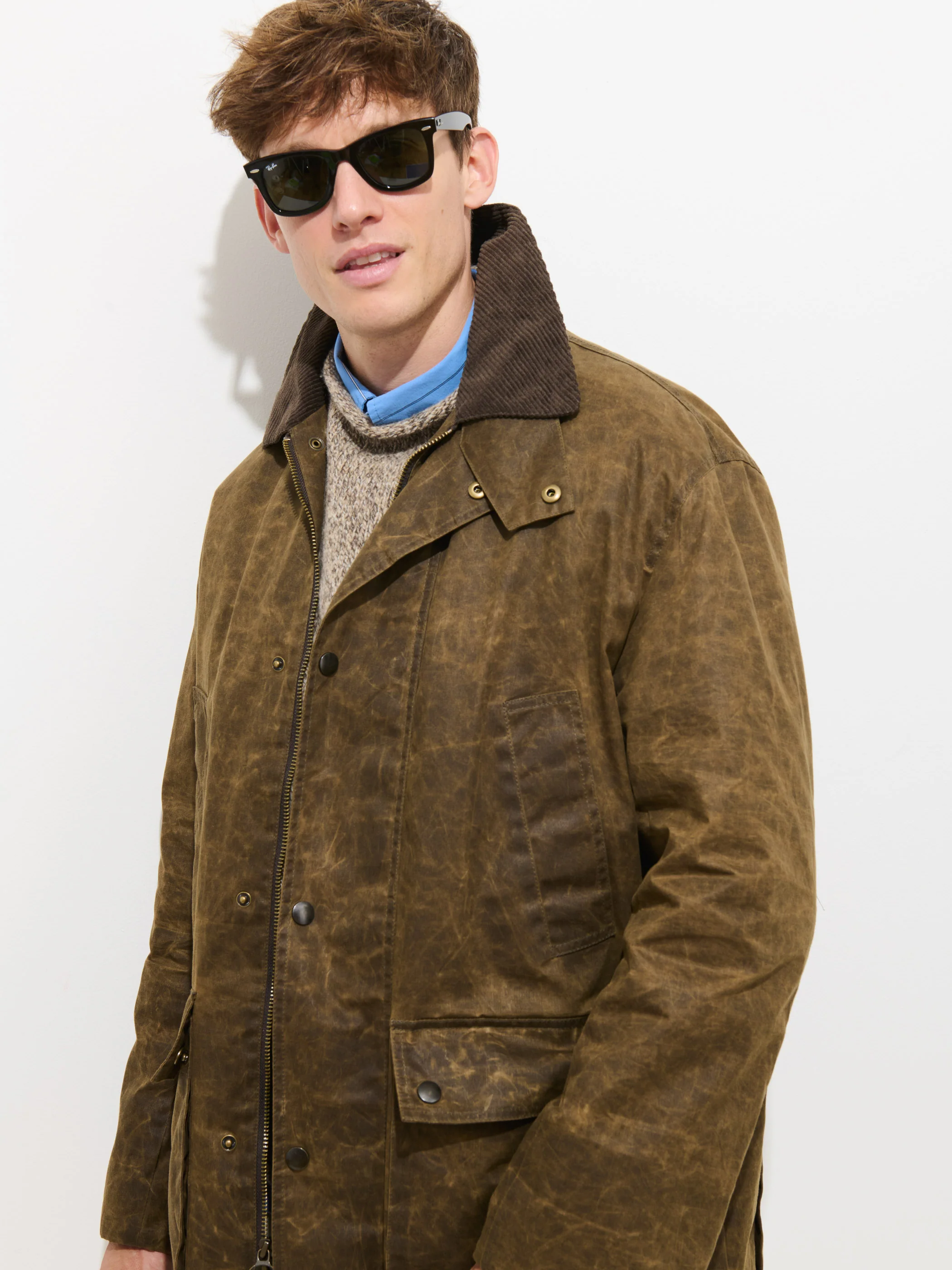 Regent Jacket In Waxed Cotton - Image 4