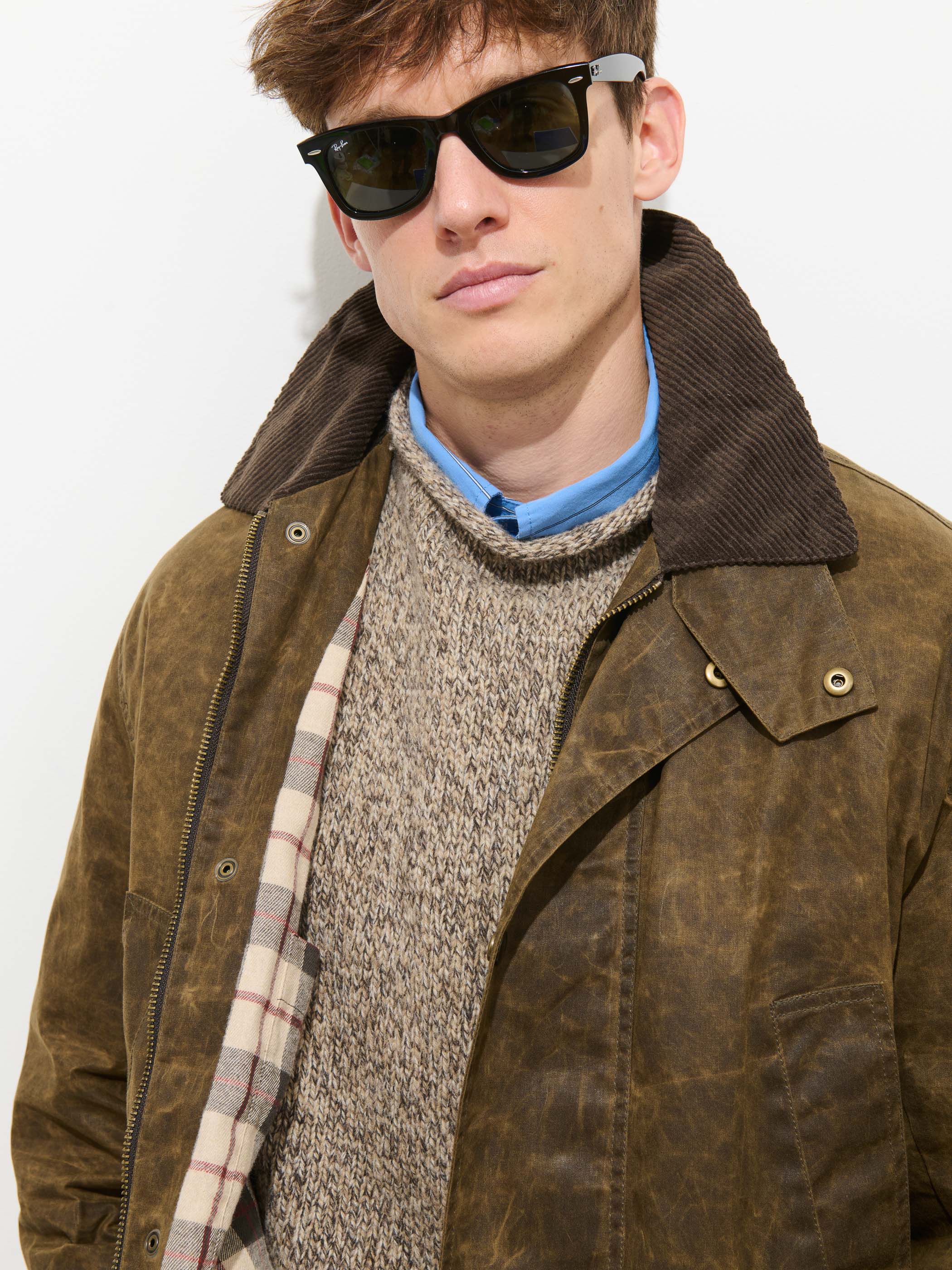 Regent Jacket In Waxed Cotton - Image 5