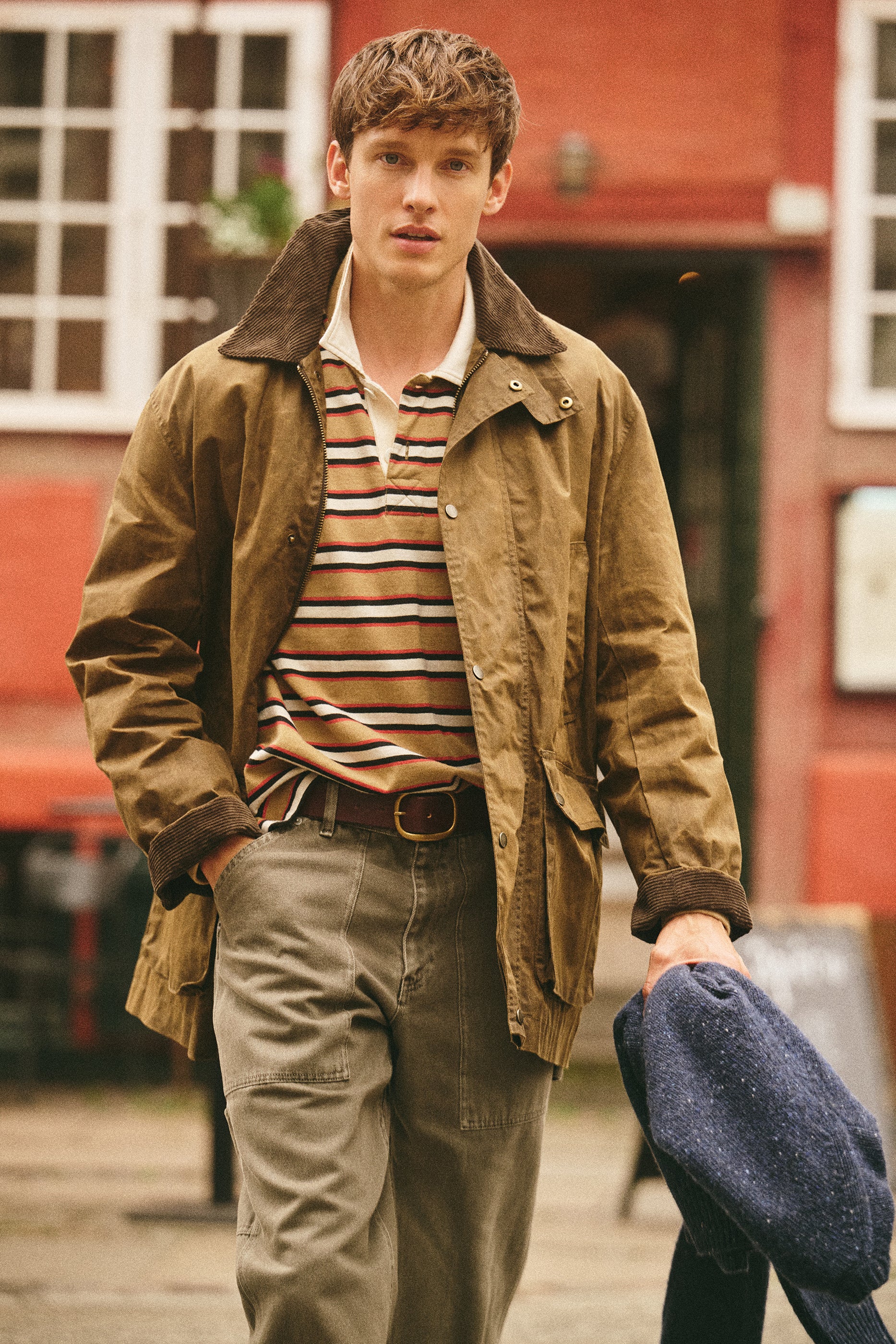 Regent Jacket In Waxed Cotton - Image 7