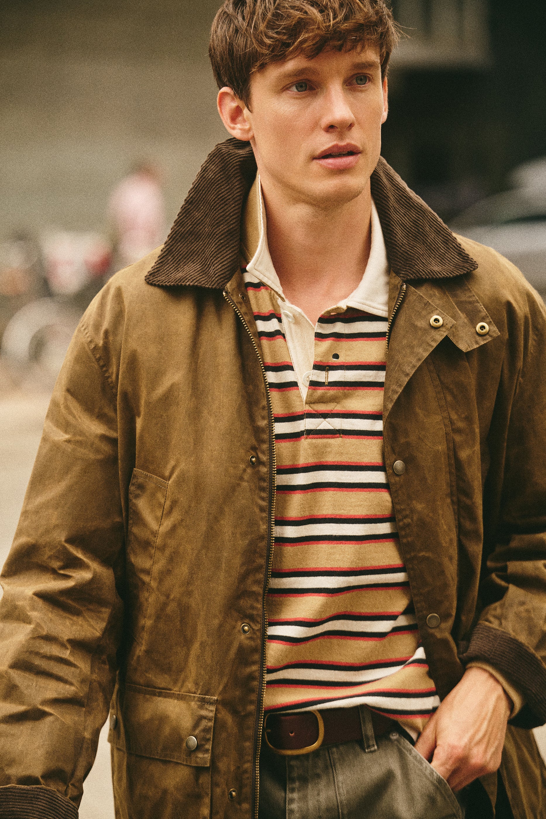 Regent Jacket In Waxed Cotton - Image 9