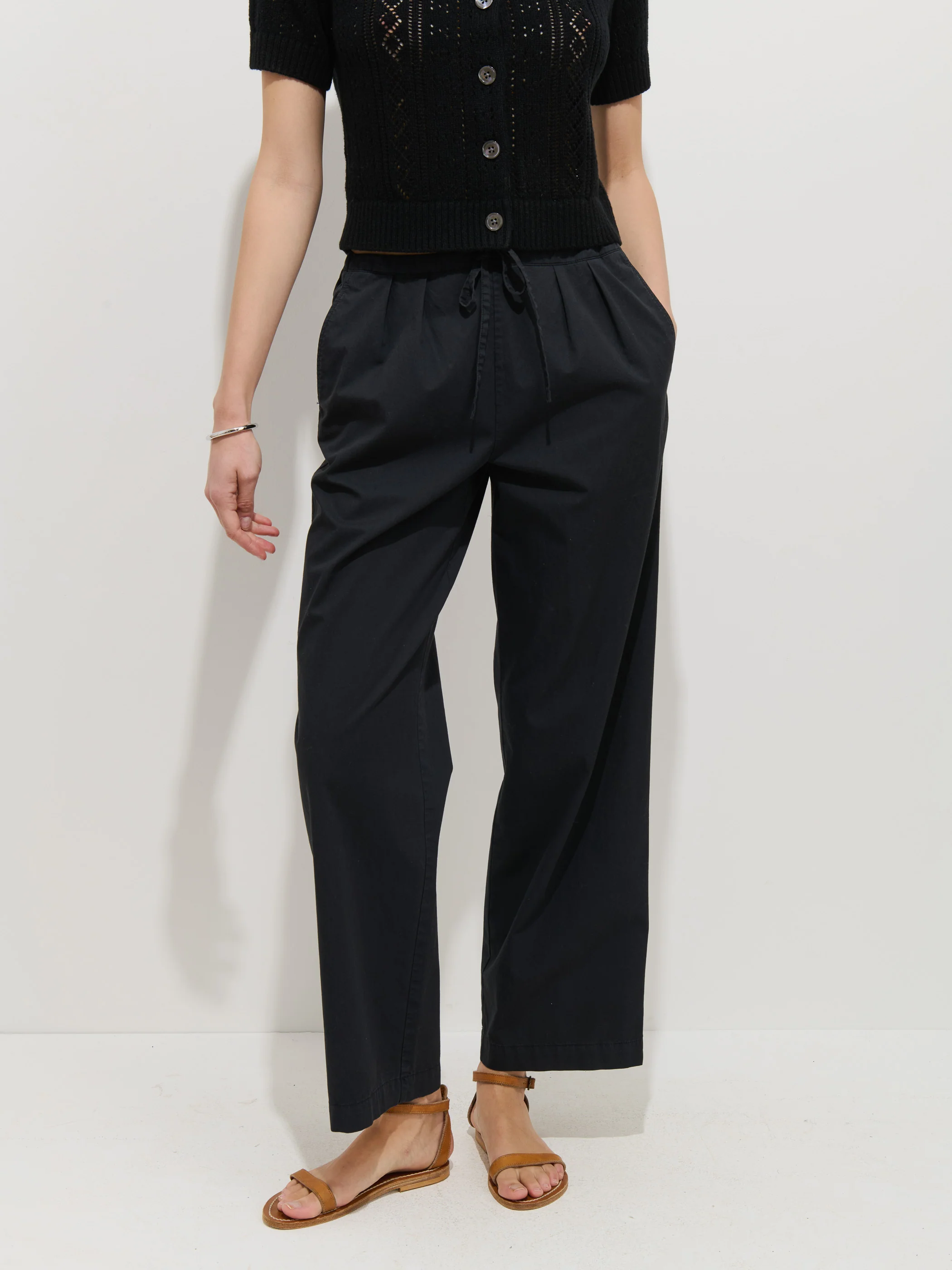 Hudson Pant In Cotton Twill - Image 5