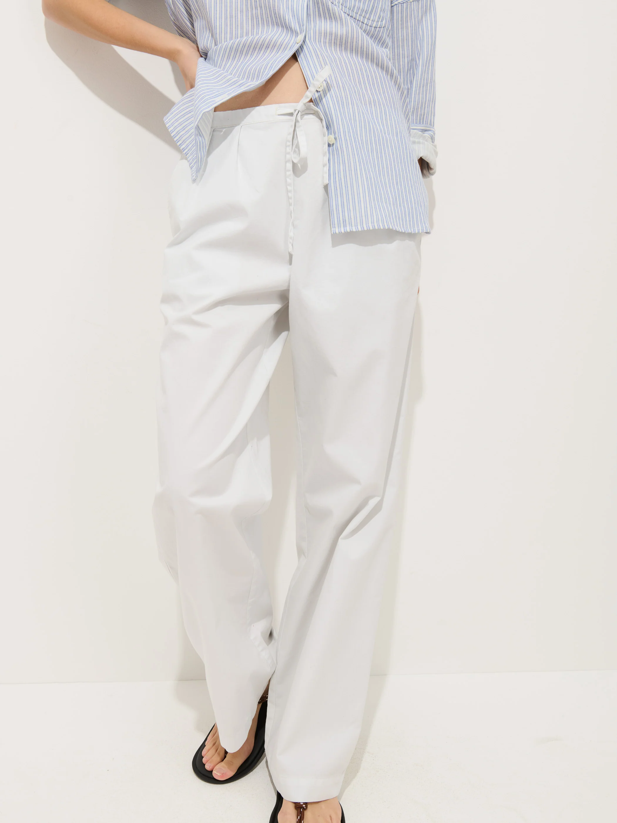 Hudson Pant In Cotton Twill - Image 3