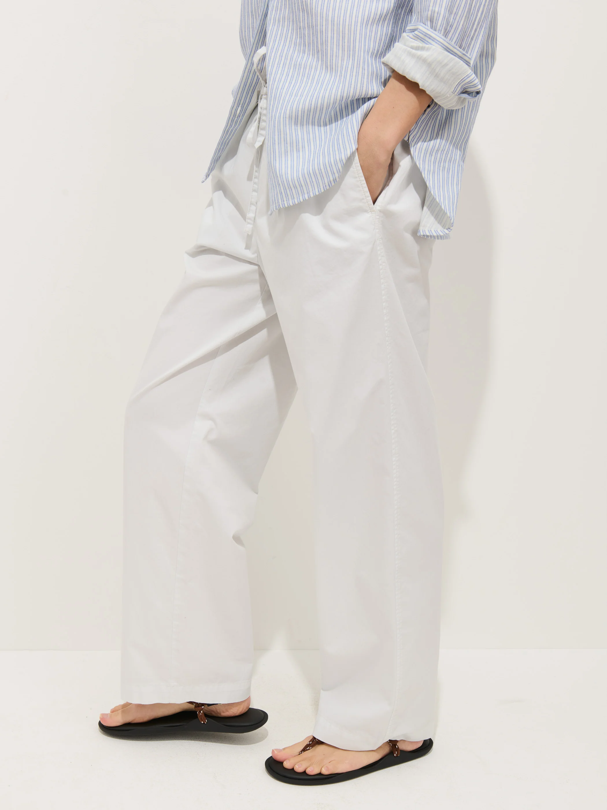 Hudson Pant In Cotton Twill - Image 4