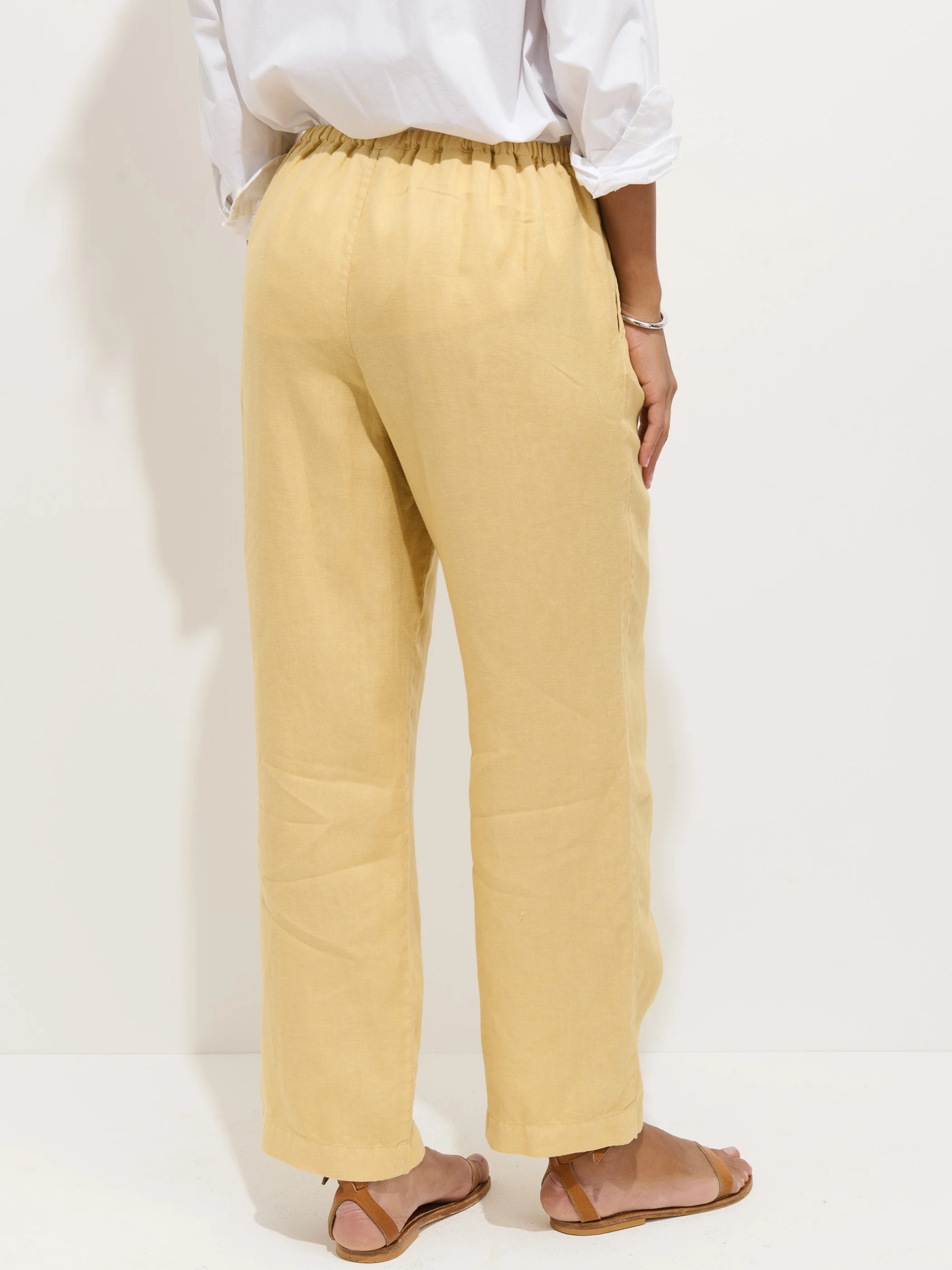Hudson Pant In Linen - Image 6