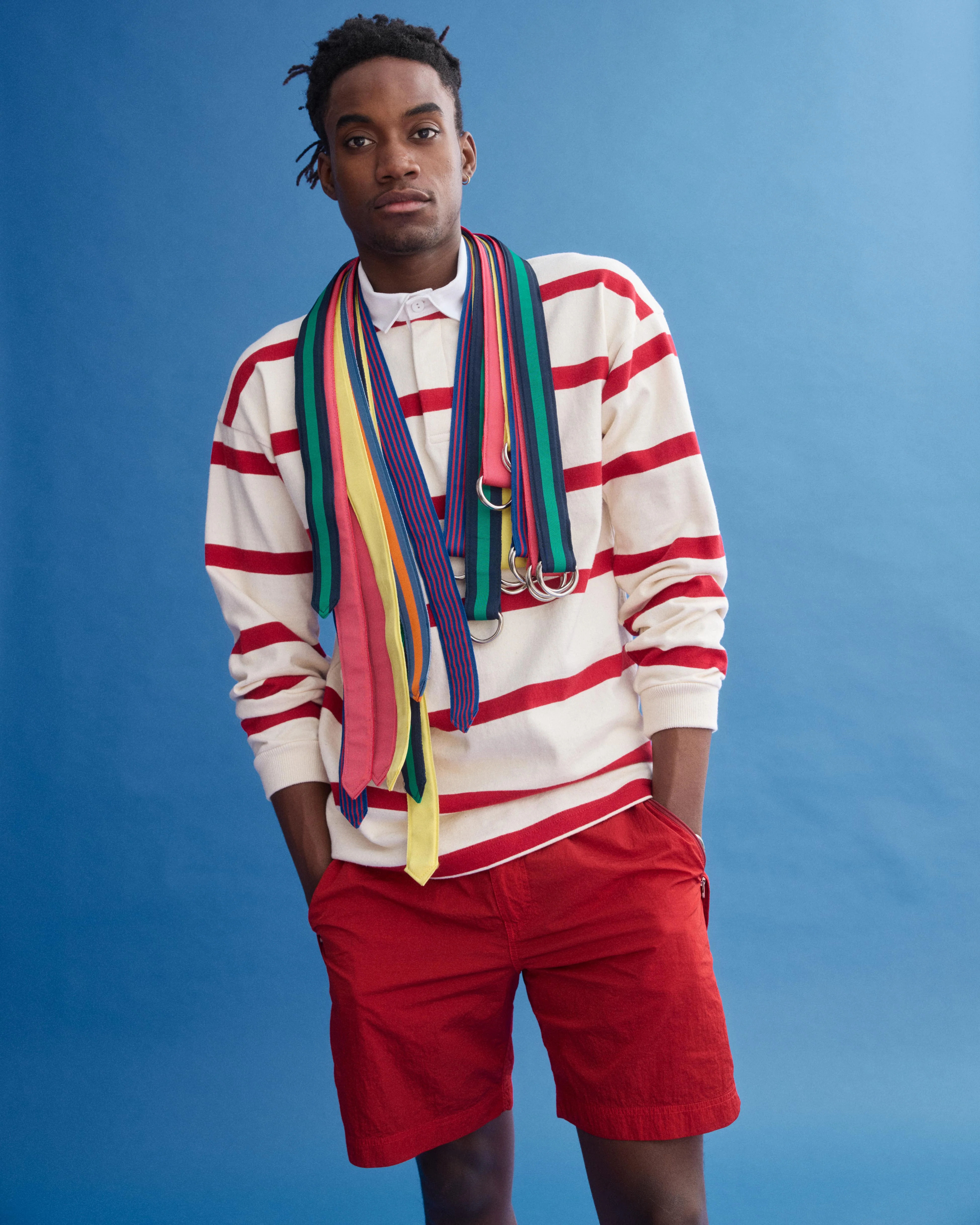 J.Press x Alex Mill Rugby Striped Shirt In Cotton - Image 5