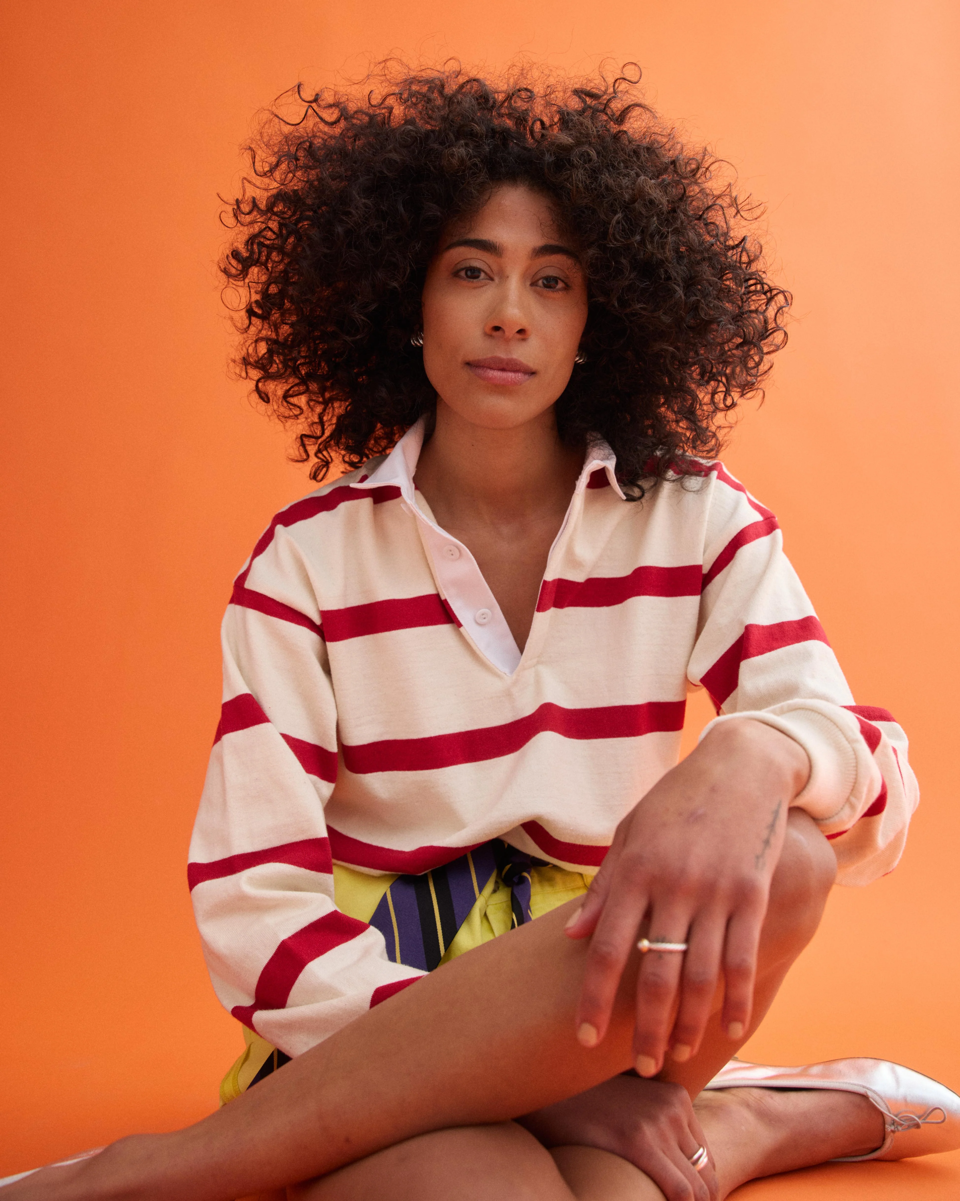 J.Press x Alex Mill Rugby Striped Shirt In Cotton - Image 7