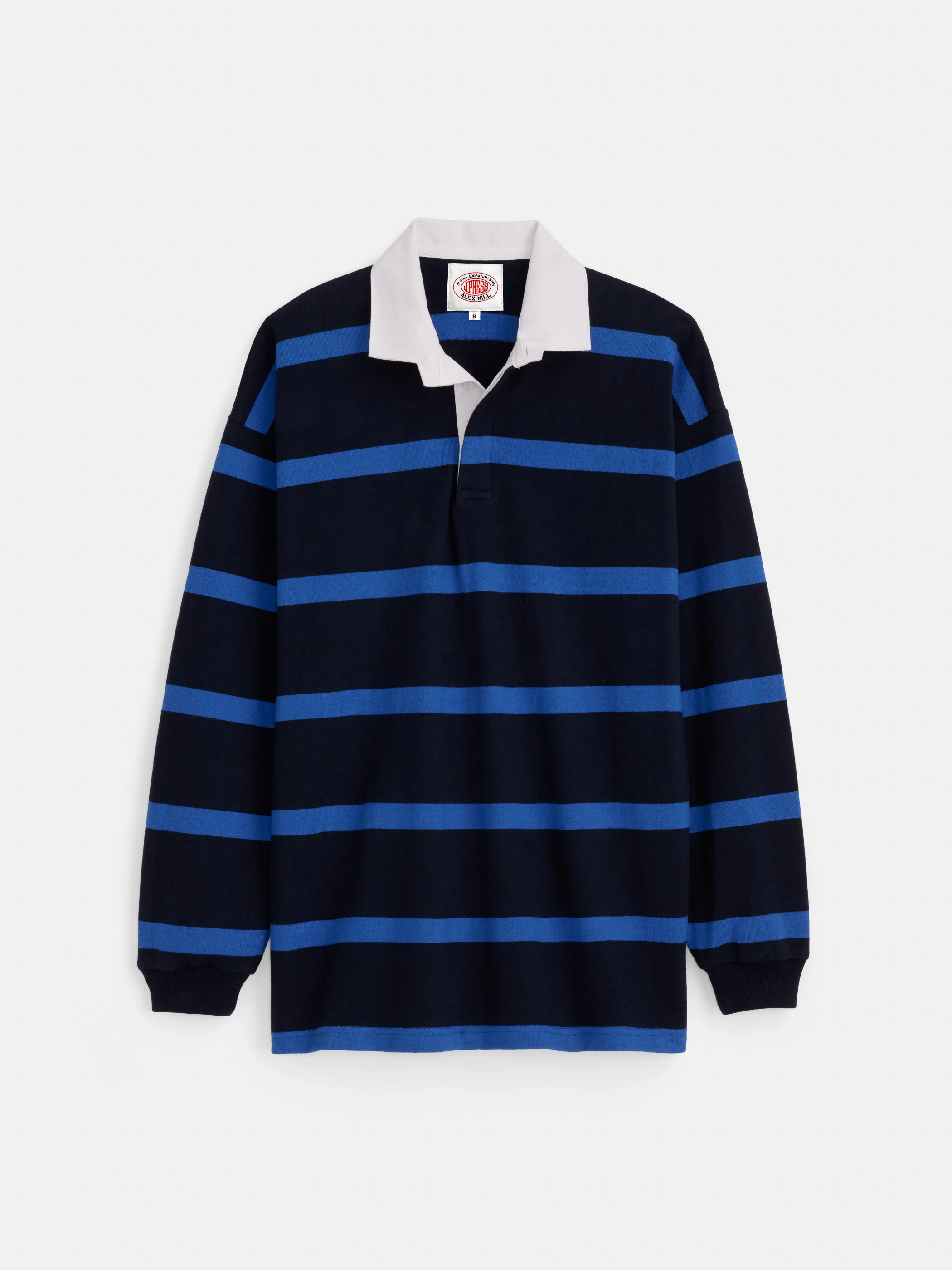 J.Press x Alex Mill Rugby Striped Shirt In Cotton - Image 2