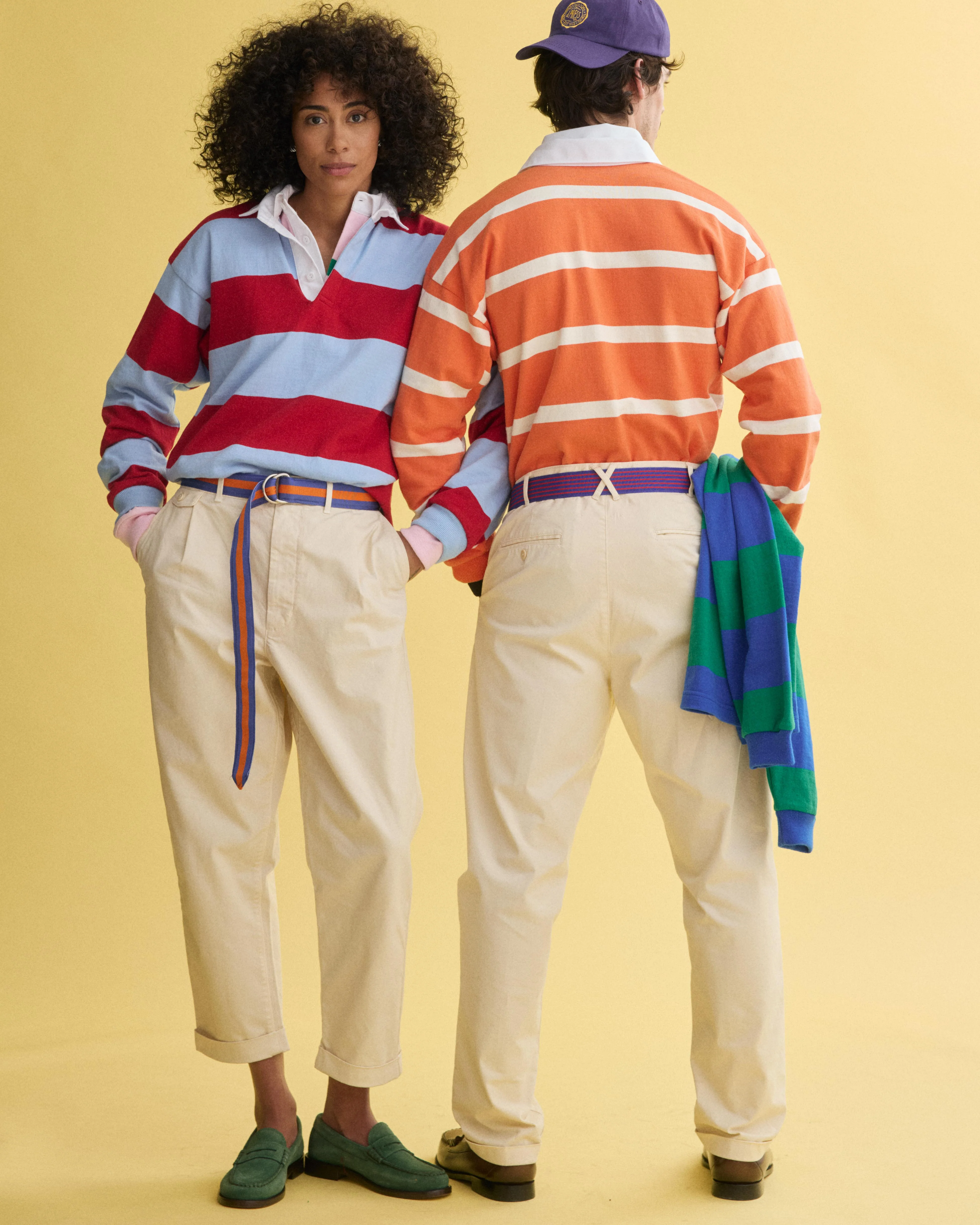 J.Press x Alex Mill Rugby Striped Shirt In Cotton - Image 7