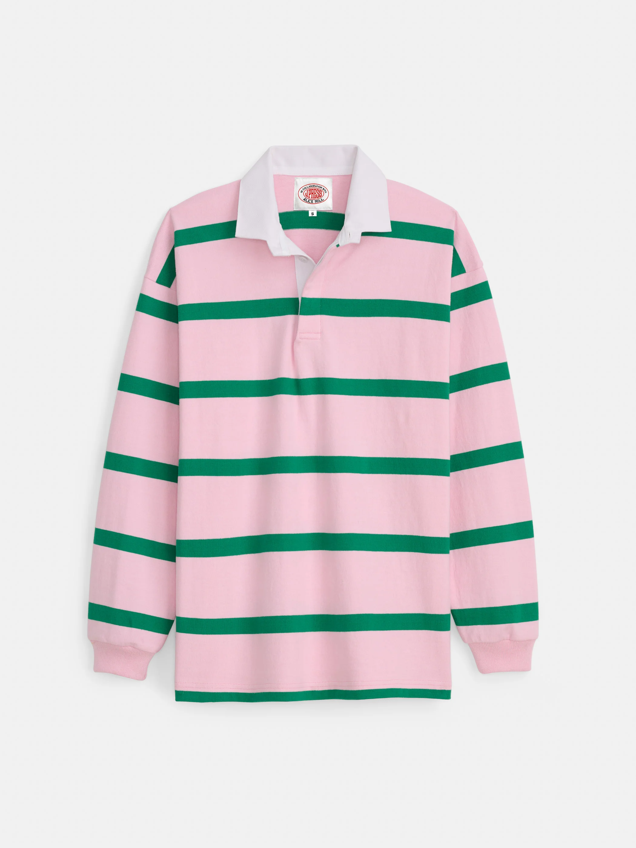 J.Press x Alex Mill Rugby Striped Shirt In Cotton - Image 2
