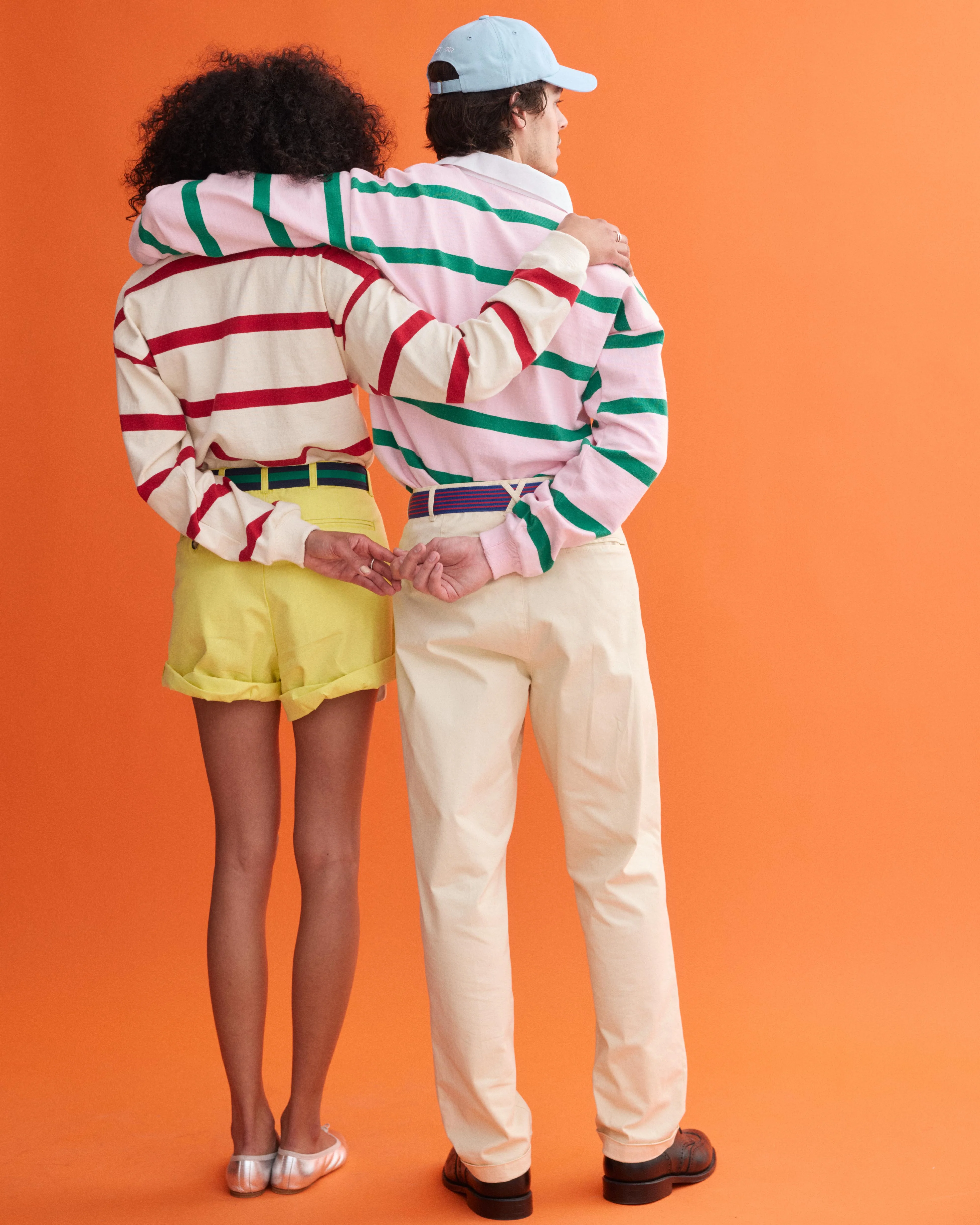 J.Press x Alex Mill Rugby Striped Shirt In Cotton - Image 4