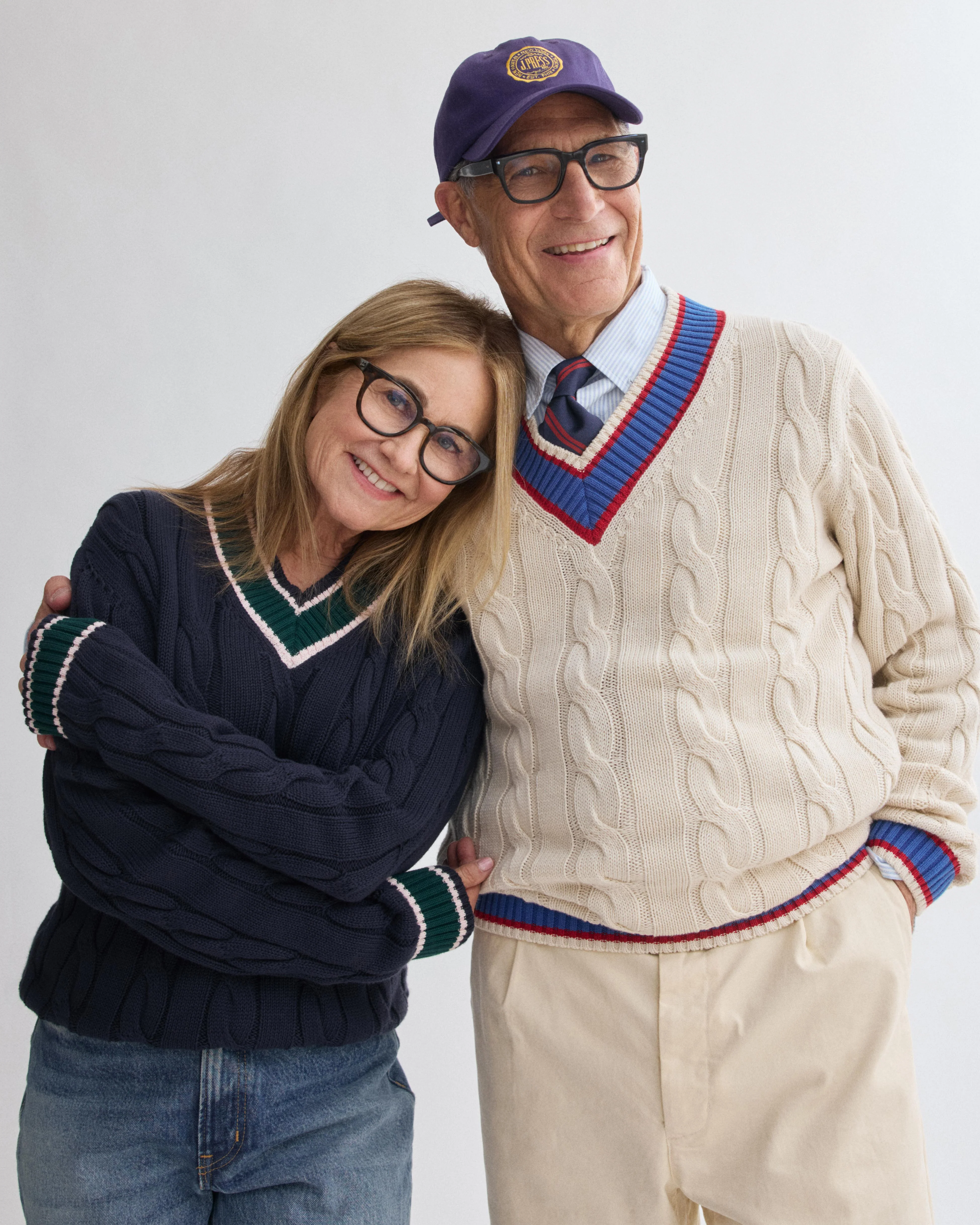 J.Press x Alex Mill Cricket Cable Sweater In Cotton - Image 3