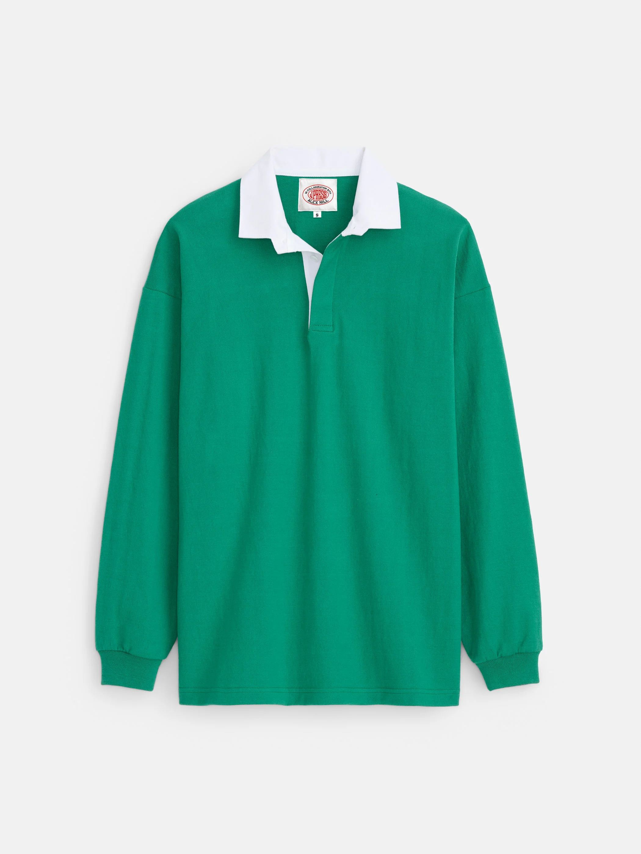J.Press x Alex Mill Rugby Shirt In Cotton - Image 2