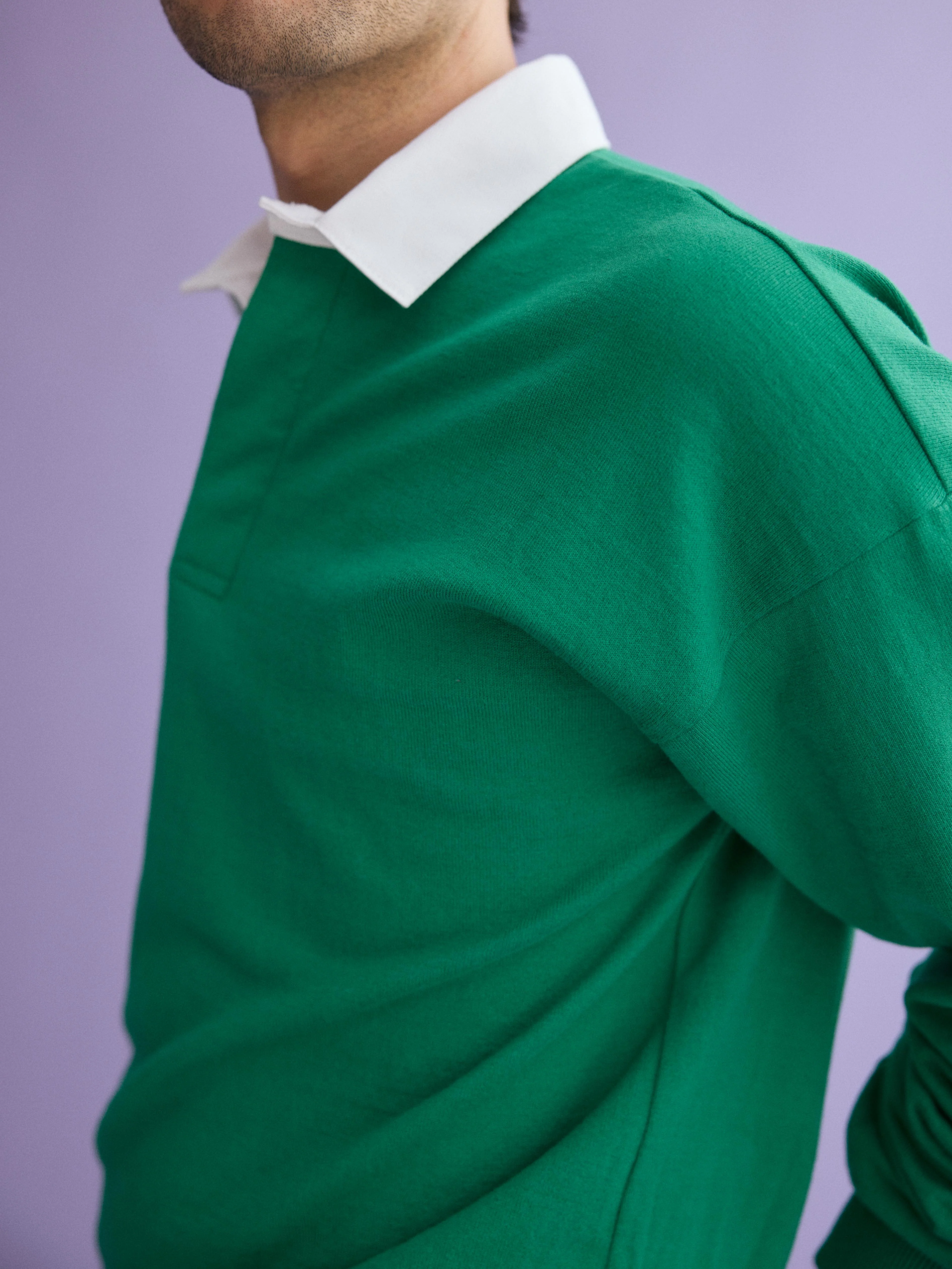 J.Press x Alex Mill Rugby Shirt In Cotton - Image 5