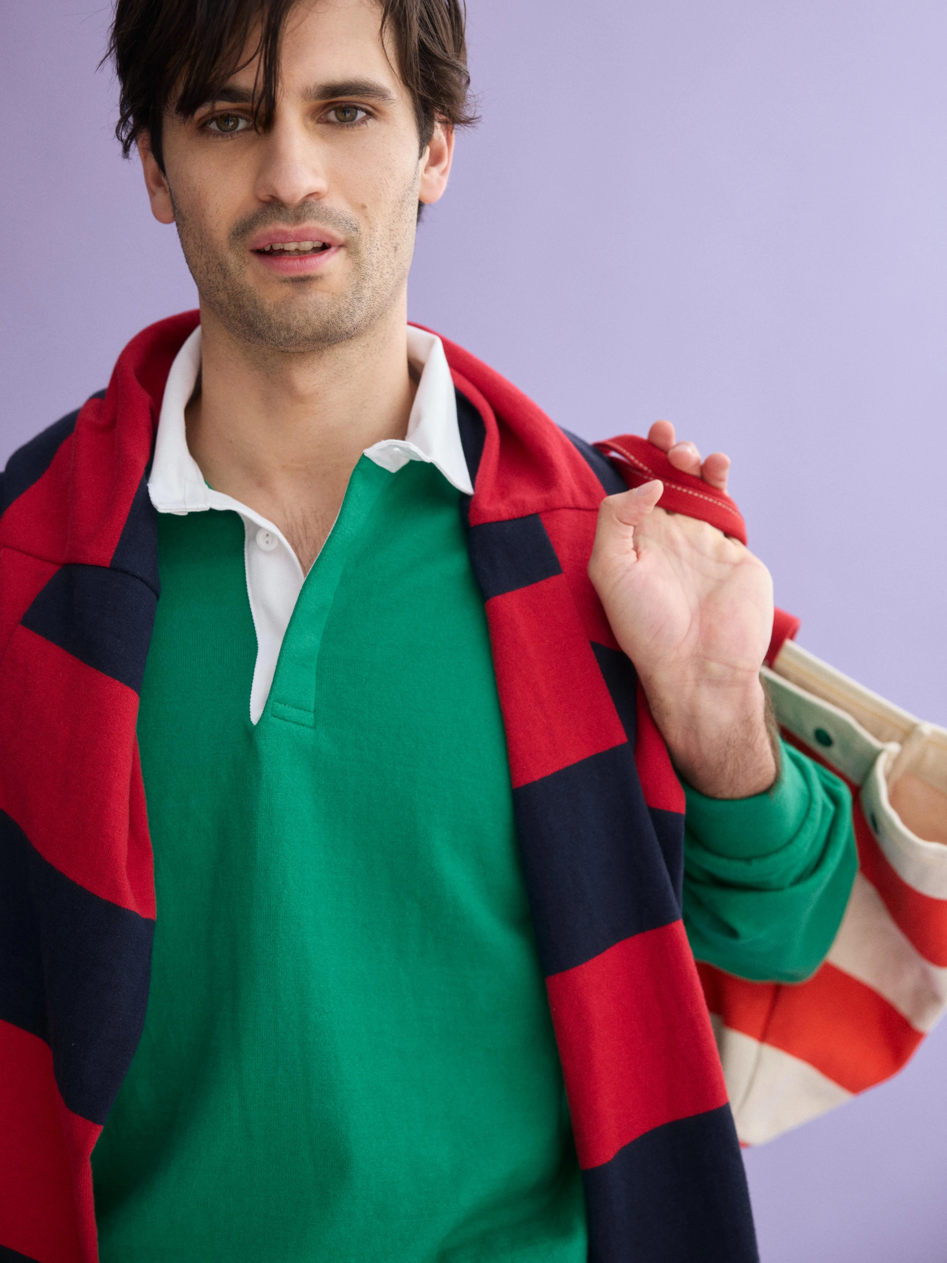 J.Press x Alex Mill Rugby Shirt In Cotton - Image 7