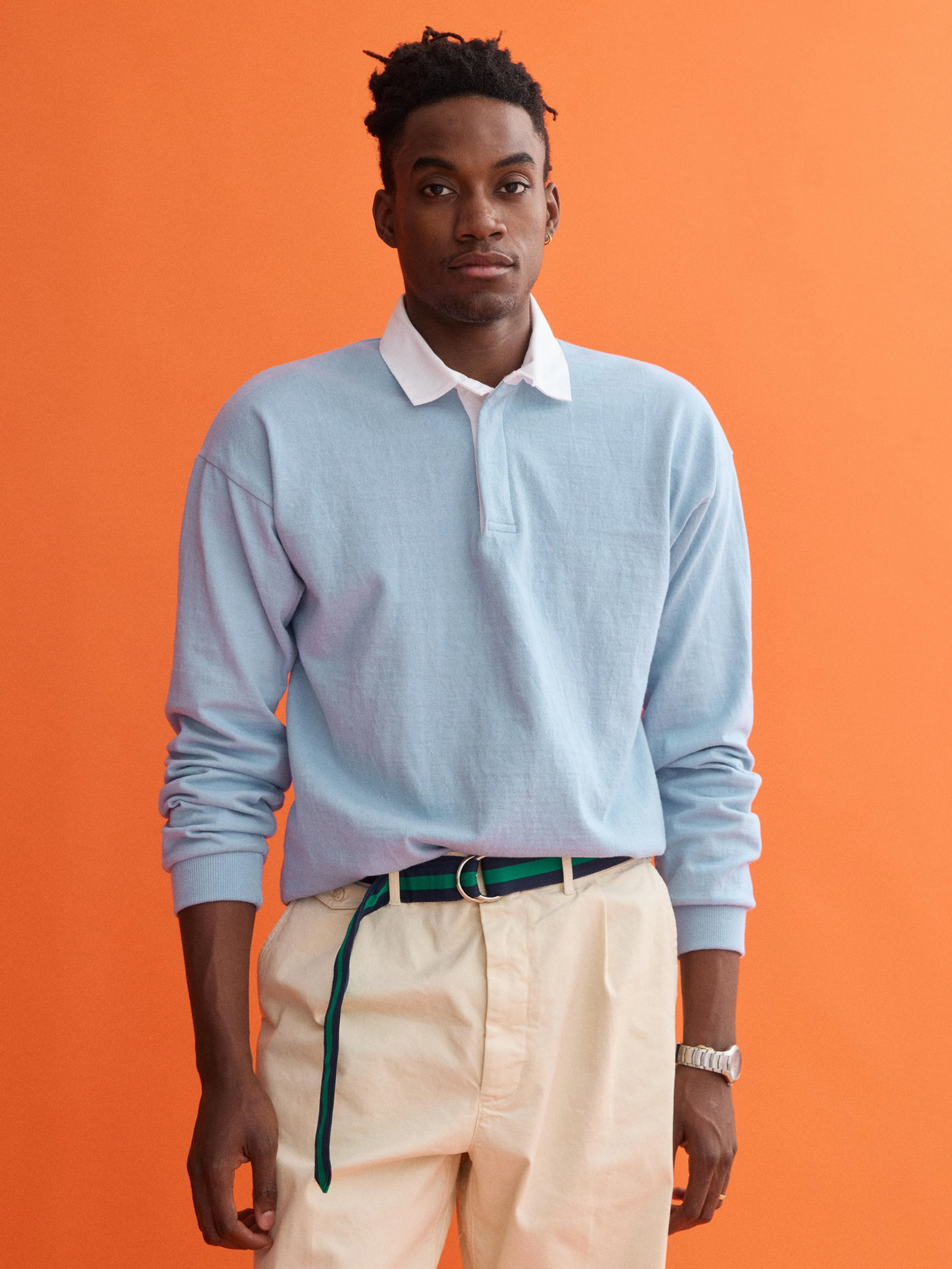 J.Press x Alex Mill Rugby Shirt In Cotton
