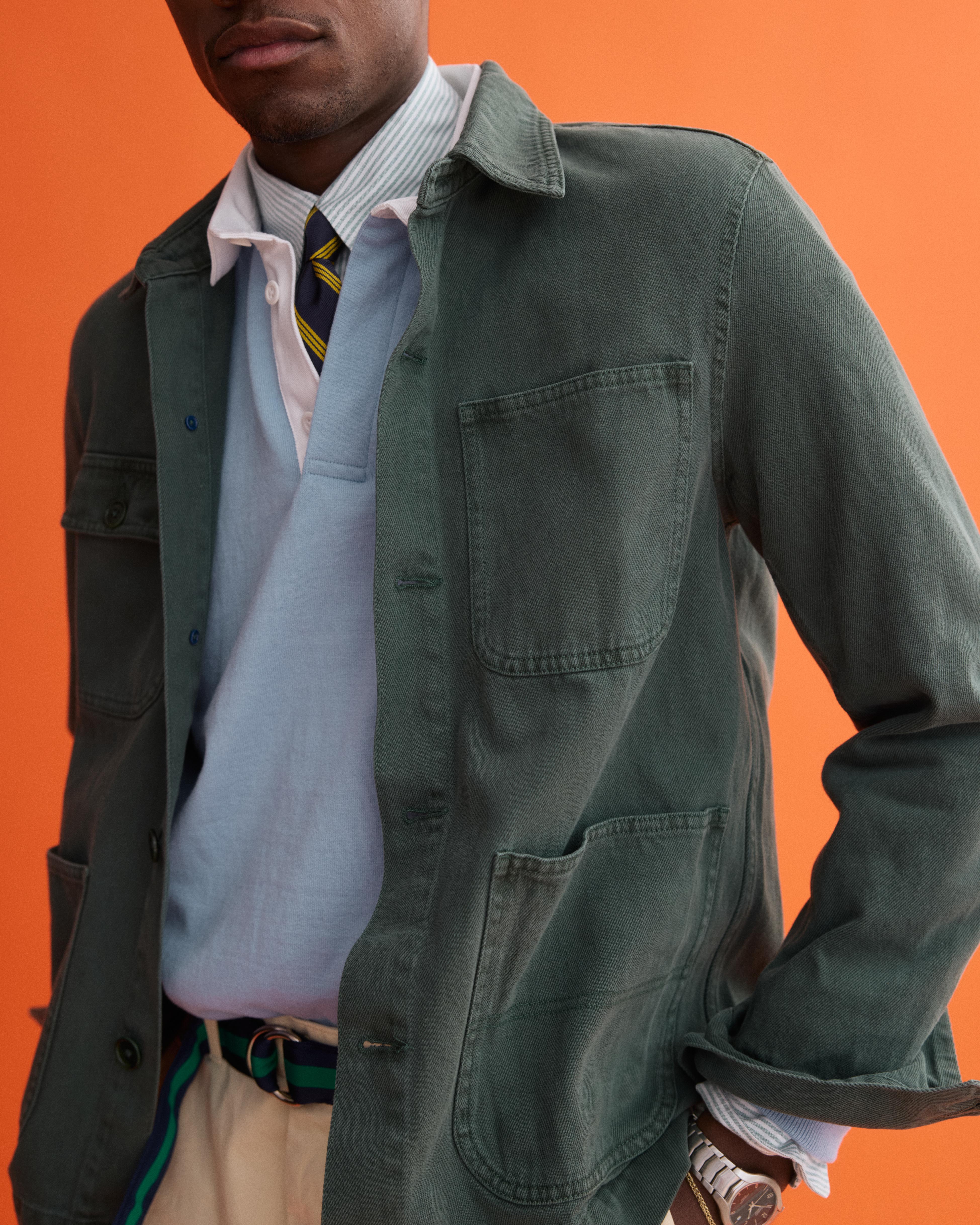 J.Press x Alex Mill Rugby Shirt In Cotton - Image 6