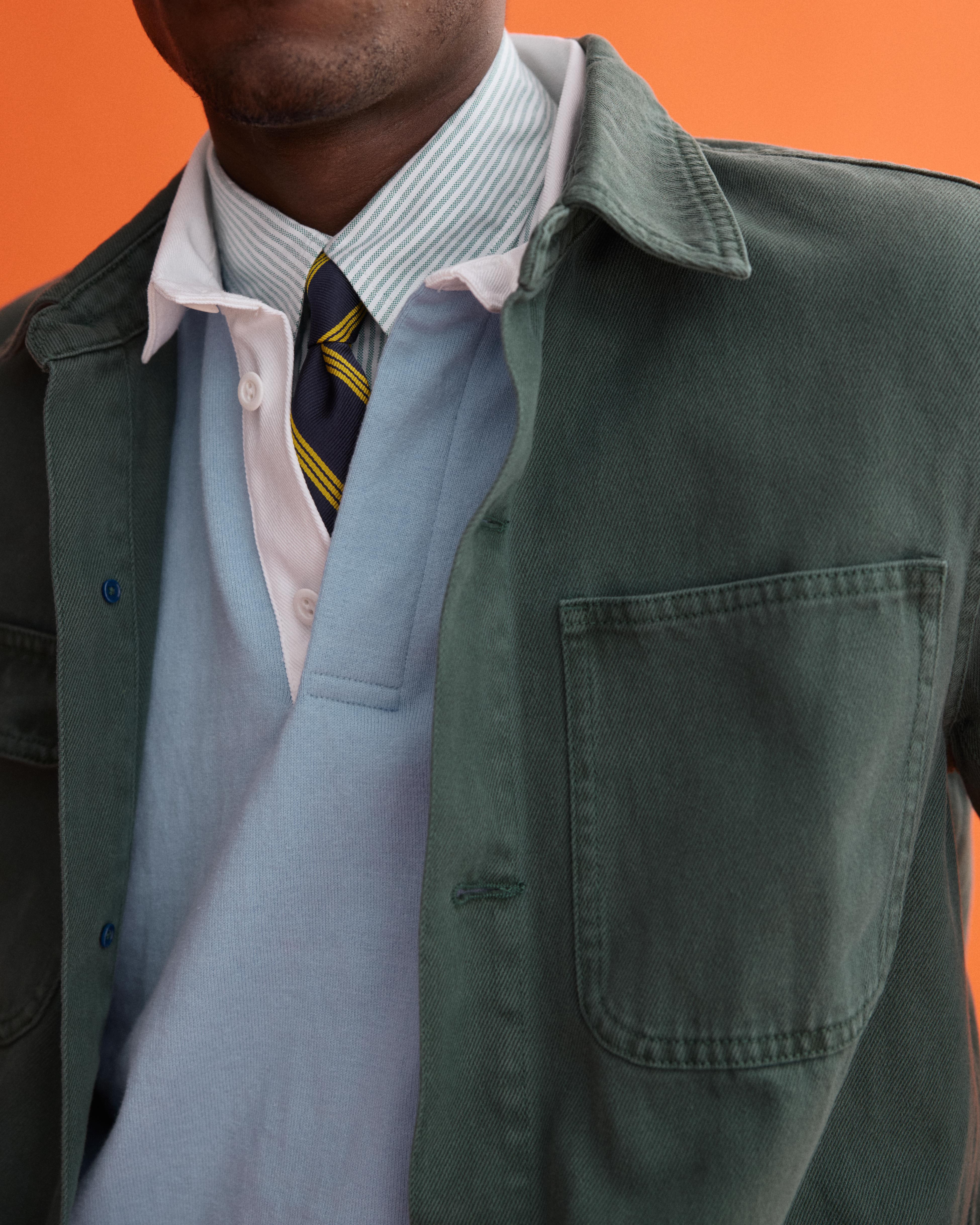 J.Press x Alex Mill Rugby Shirt In Cotton - Image 7
