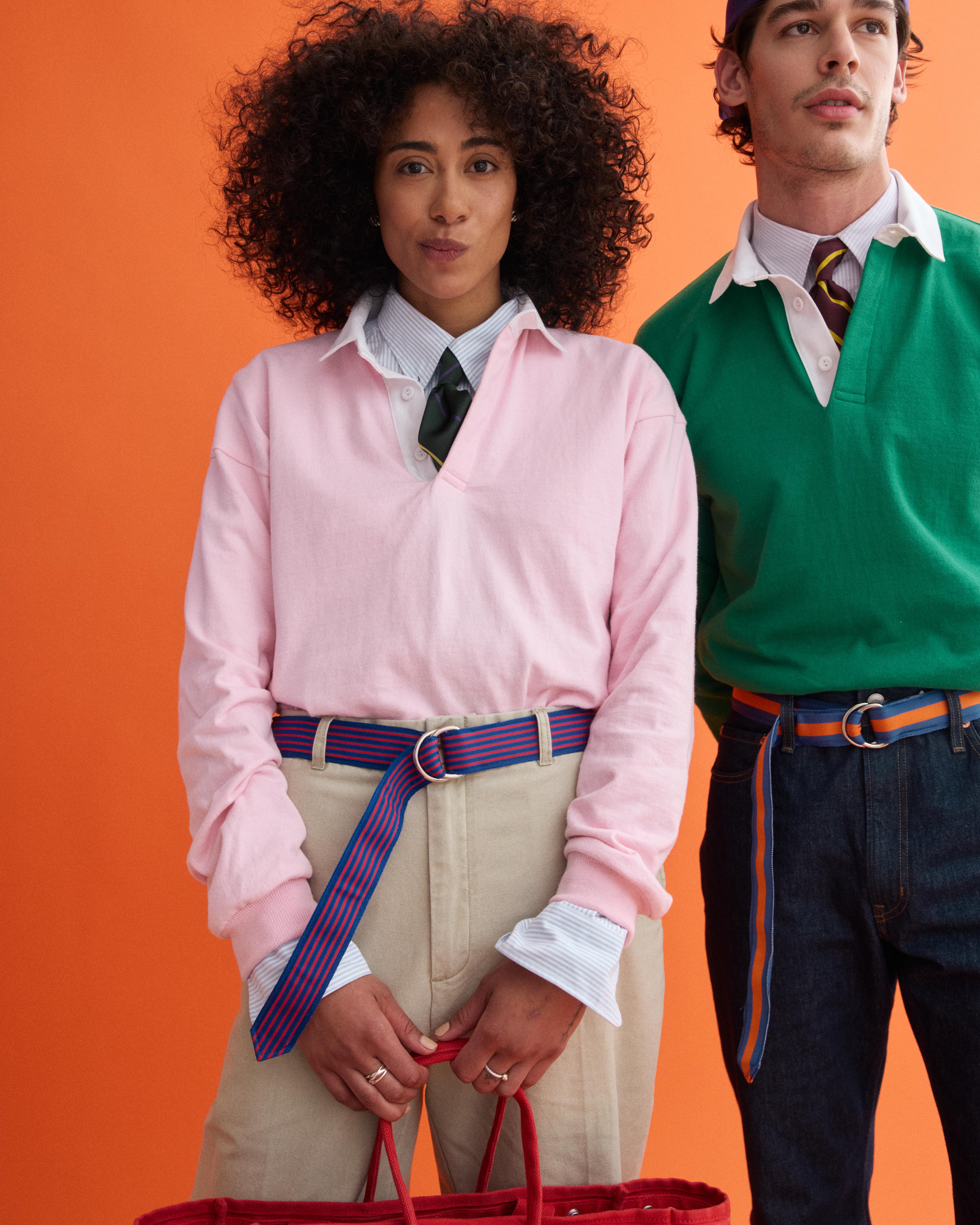 J.Press x Alex Mill Rugby Shirt In Cotton - Image 6