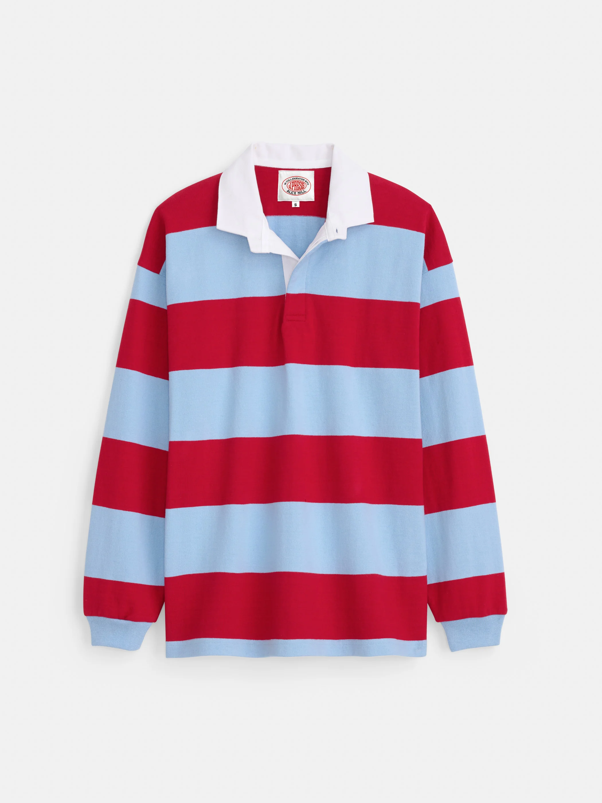 J.Press x Alex Mill Rugby Striped Shirt In Cotton - Image 2