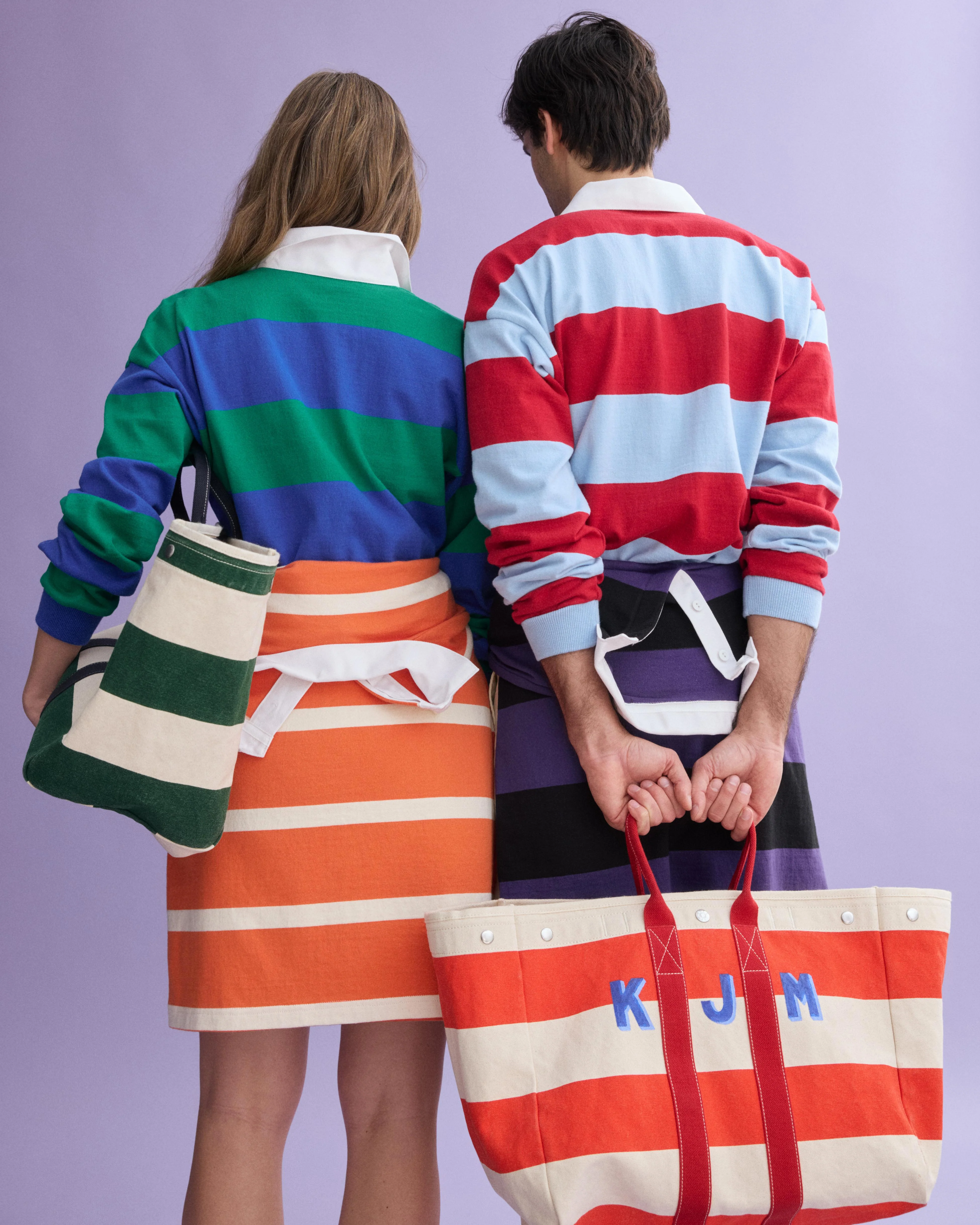 J.Press x Alex Mill Rugby Striped Shirt In Cotton - Image 5