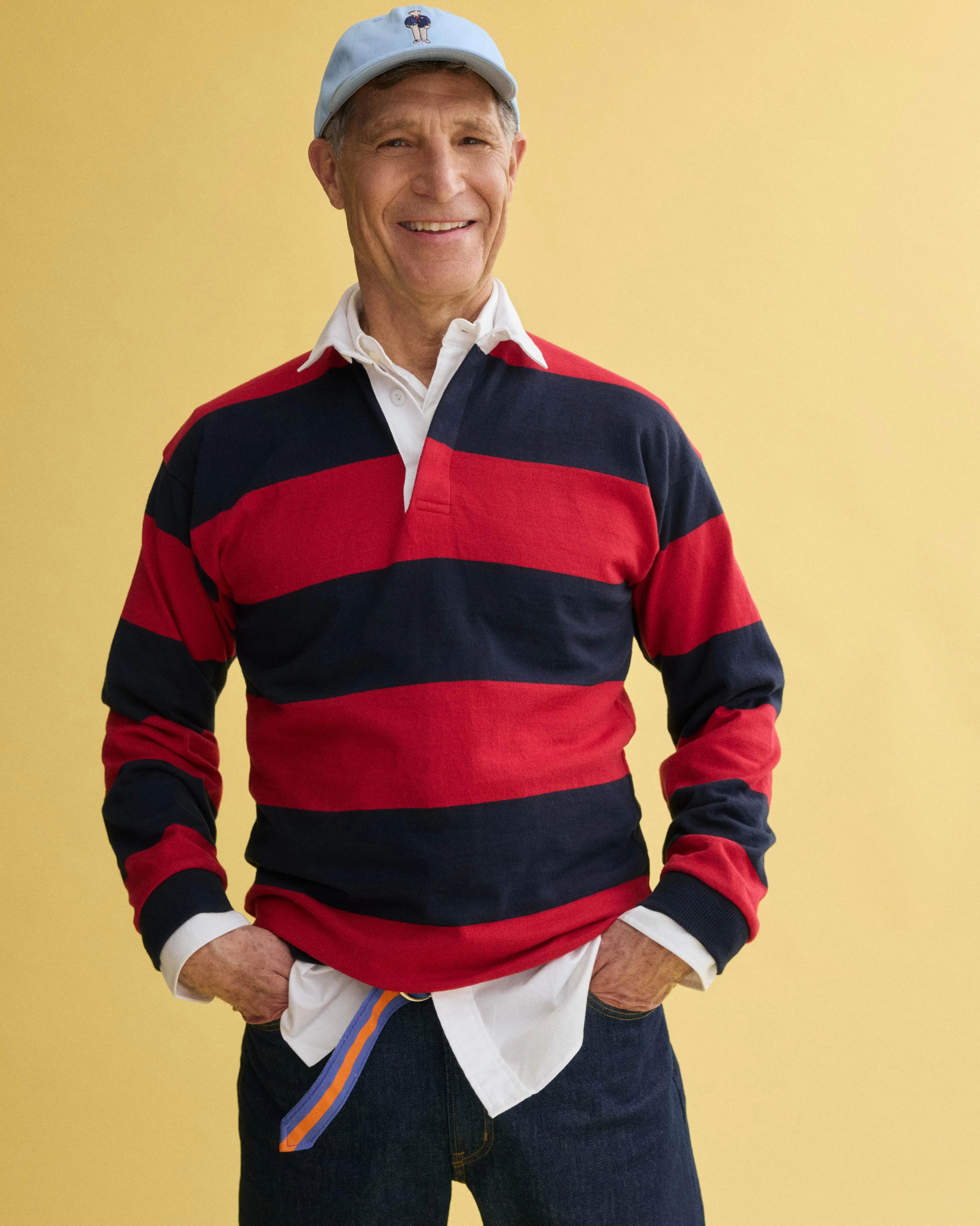 J.Press x Alex Mill Rugby Striped Shirt In Cotton
