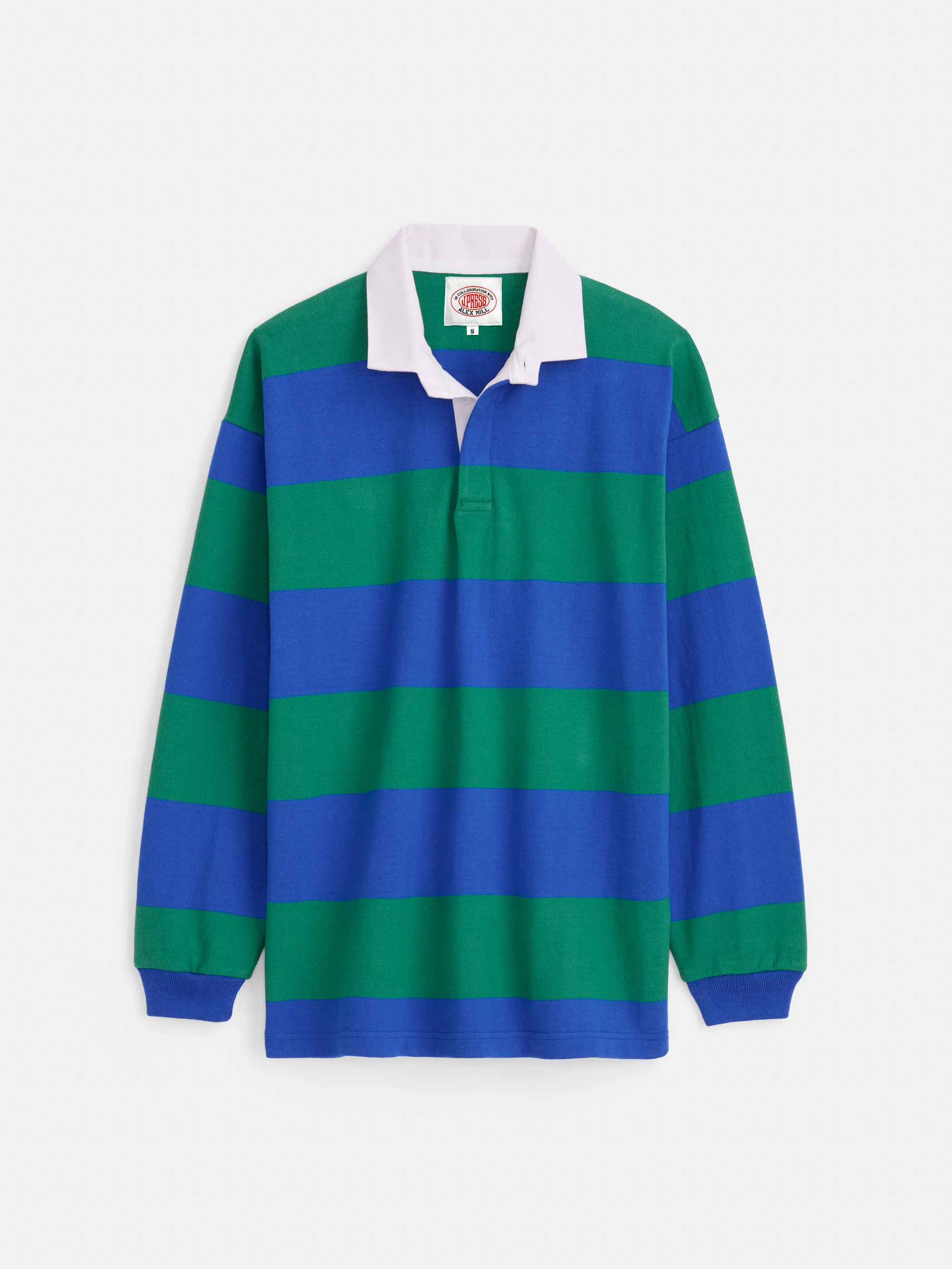 J.Press x Alex Mill Rugby Striped Shirt In Cotton - Image 2