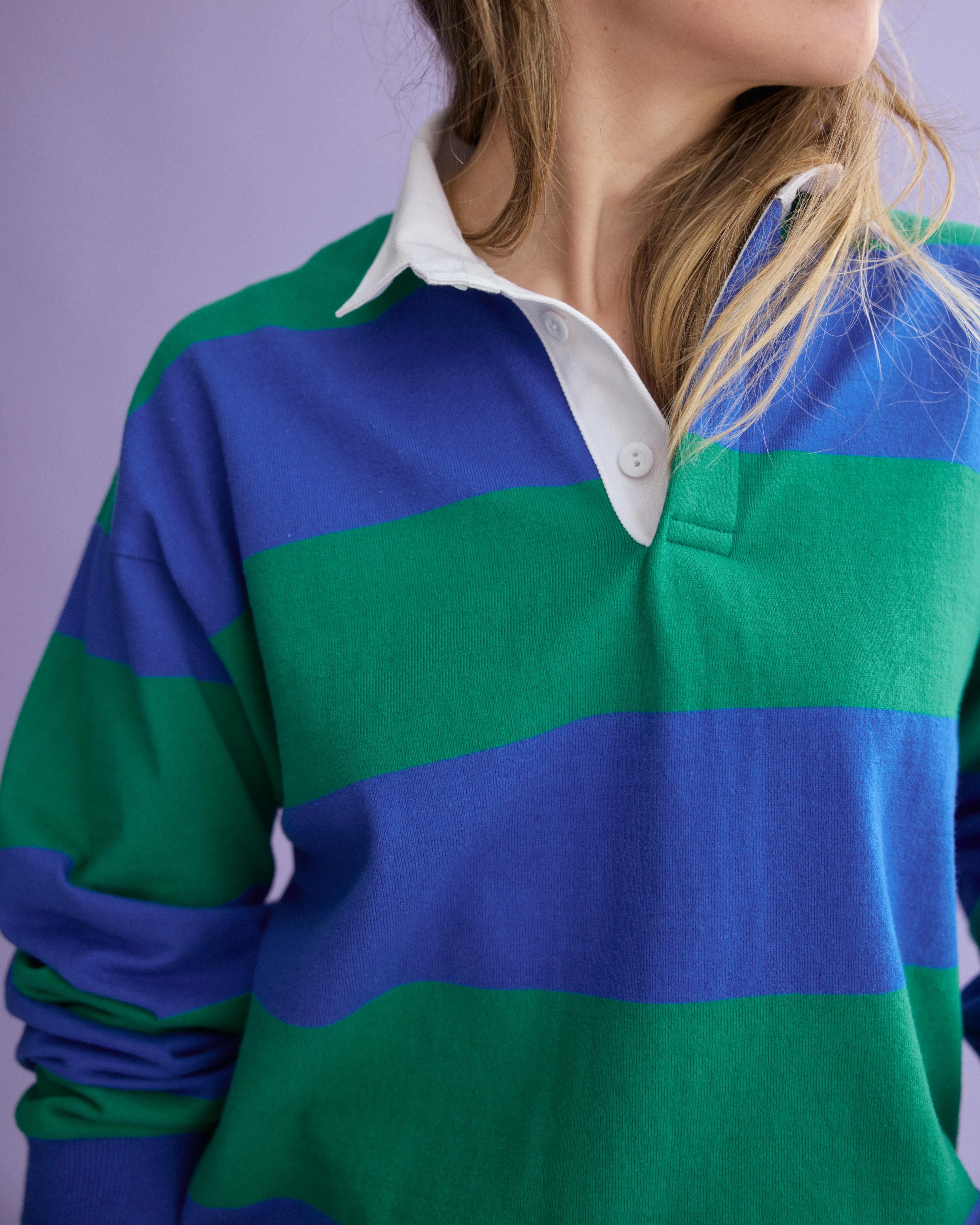 J.Press x Alex Mill Rugby Striped Shirt In Cotton - Image 7