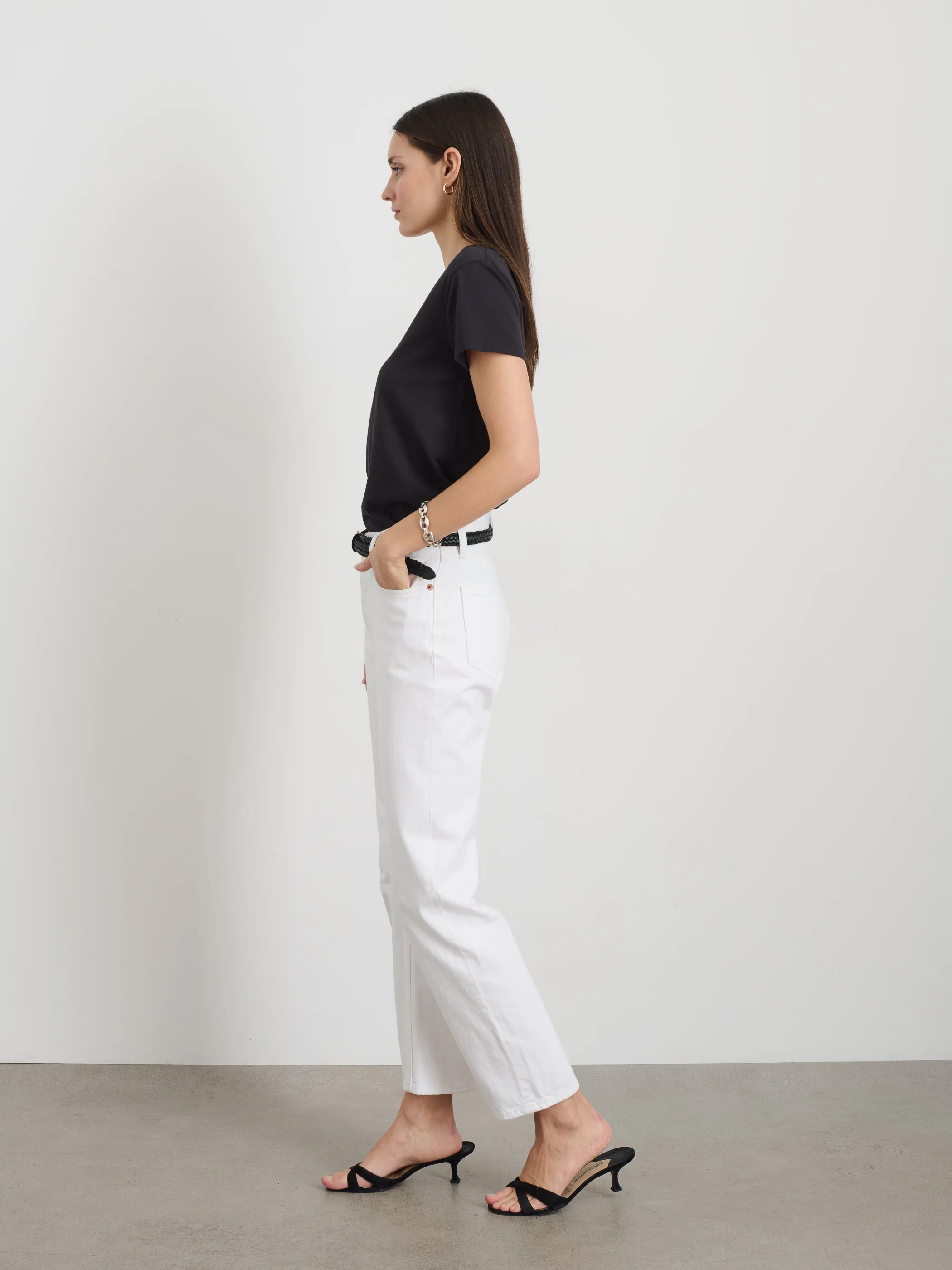 Jane Mid Rise Straight Jean - Image 4