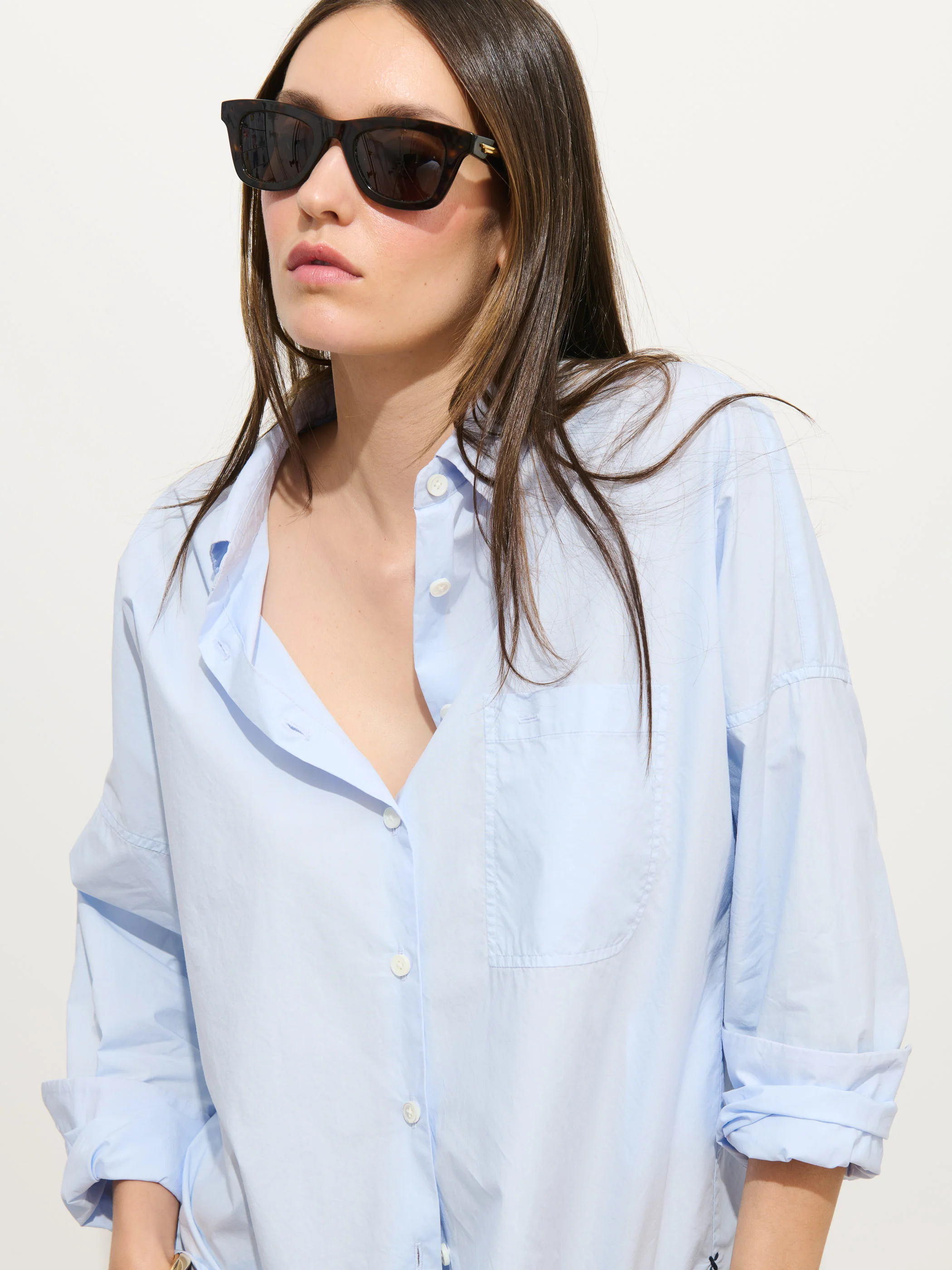 Jo Shirt In Cotton Poplin - Image 4