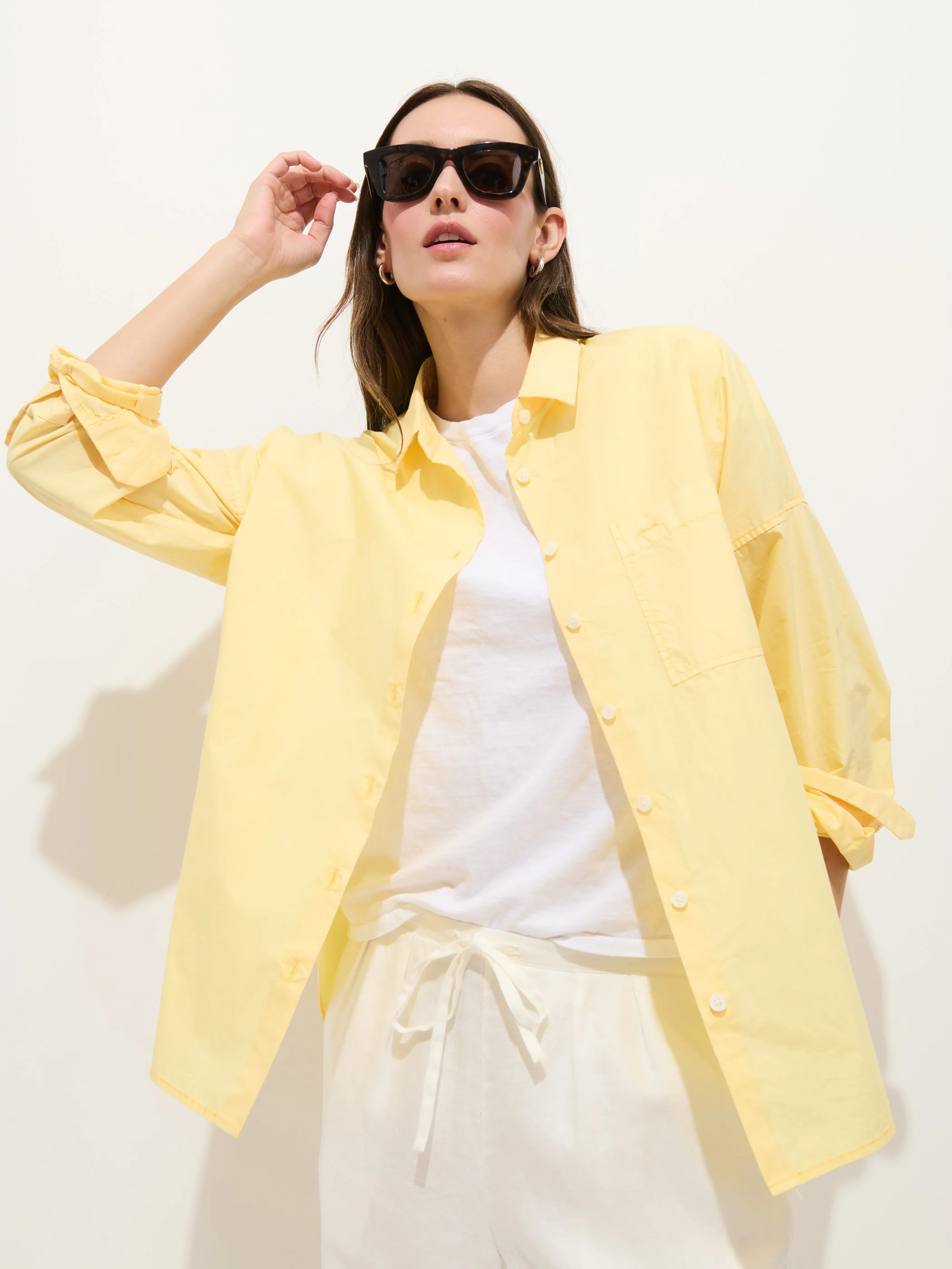Jo Shirt In Cotton Poplin - Image 4