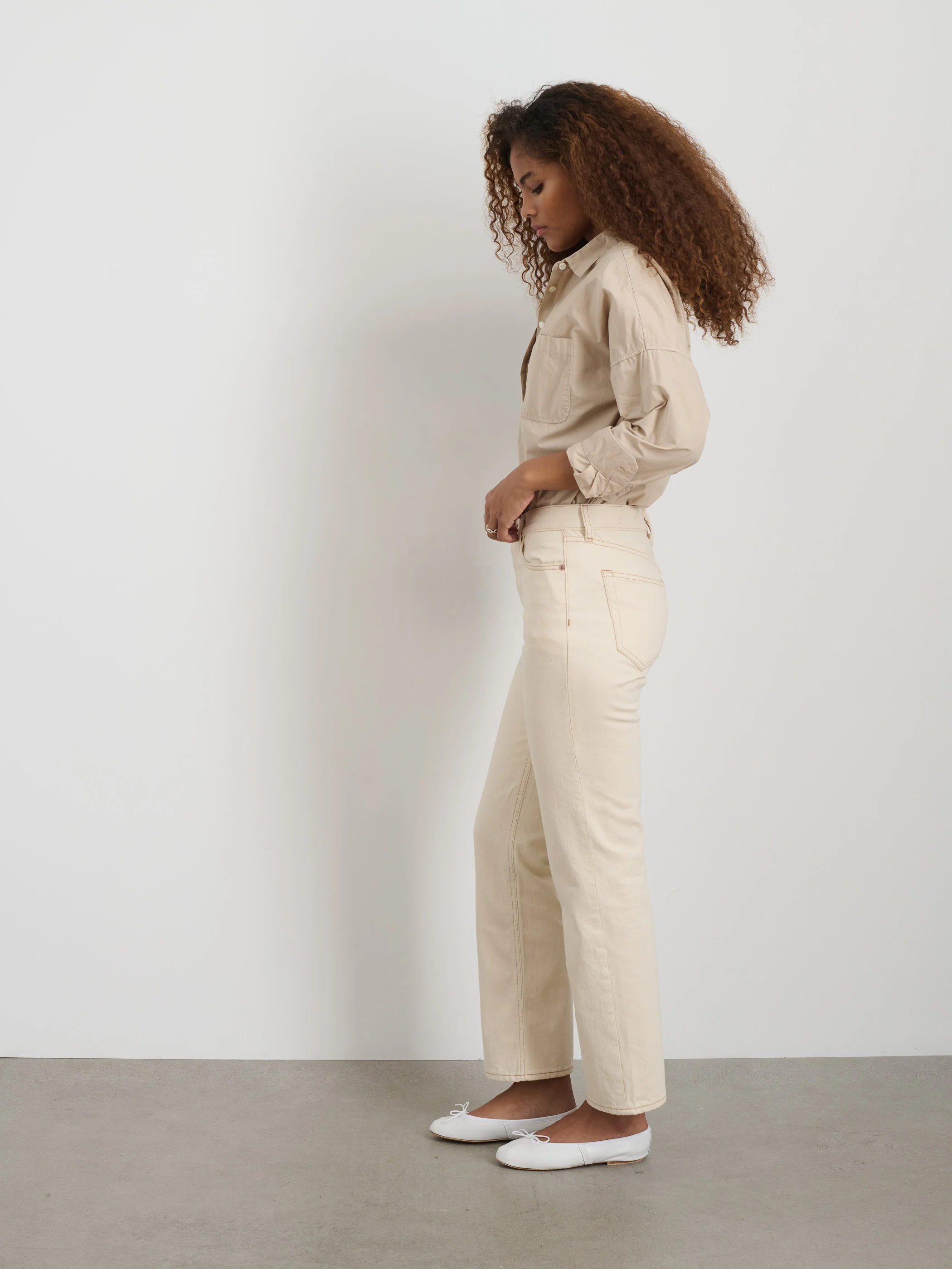 Jo Shirt In Cotton Poplin - Image 4