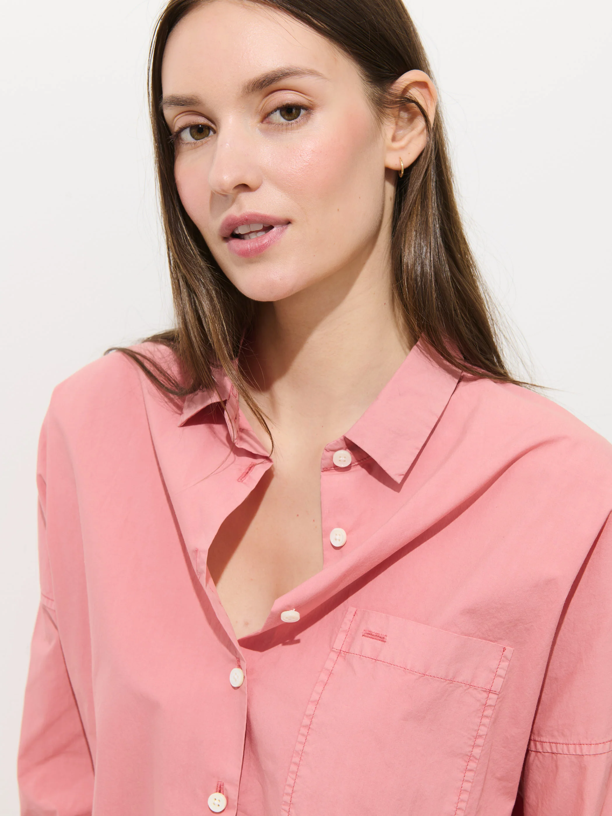 Jo Shirt In Cotton Poplin - Image 5