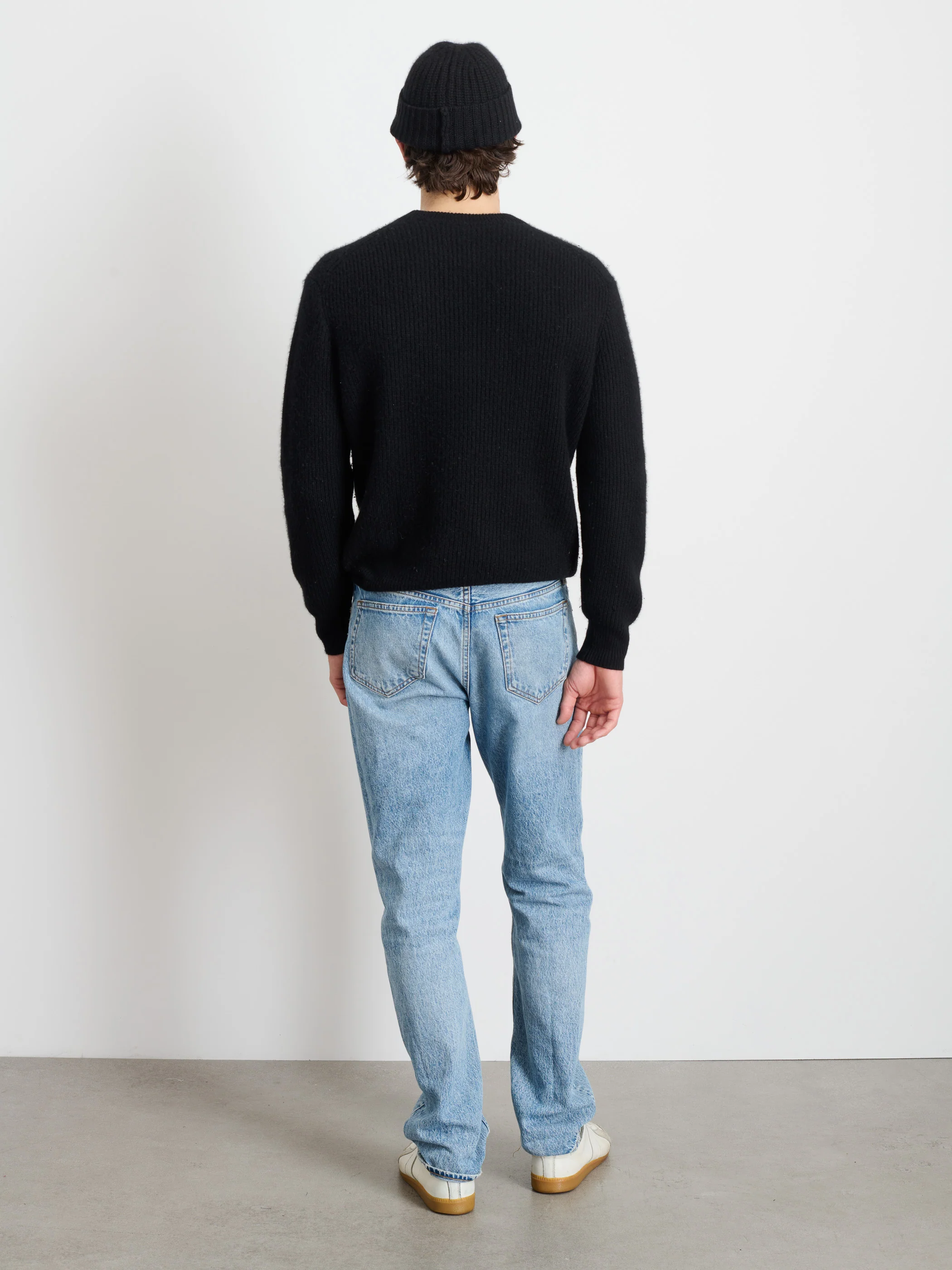 Jordan Sweater In Washed Cashmere - Image 5