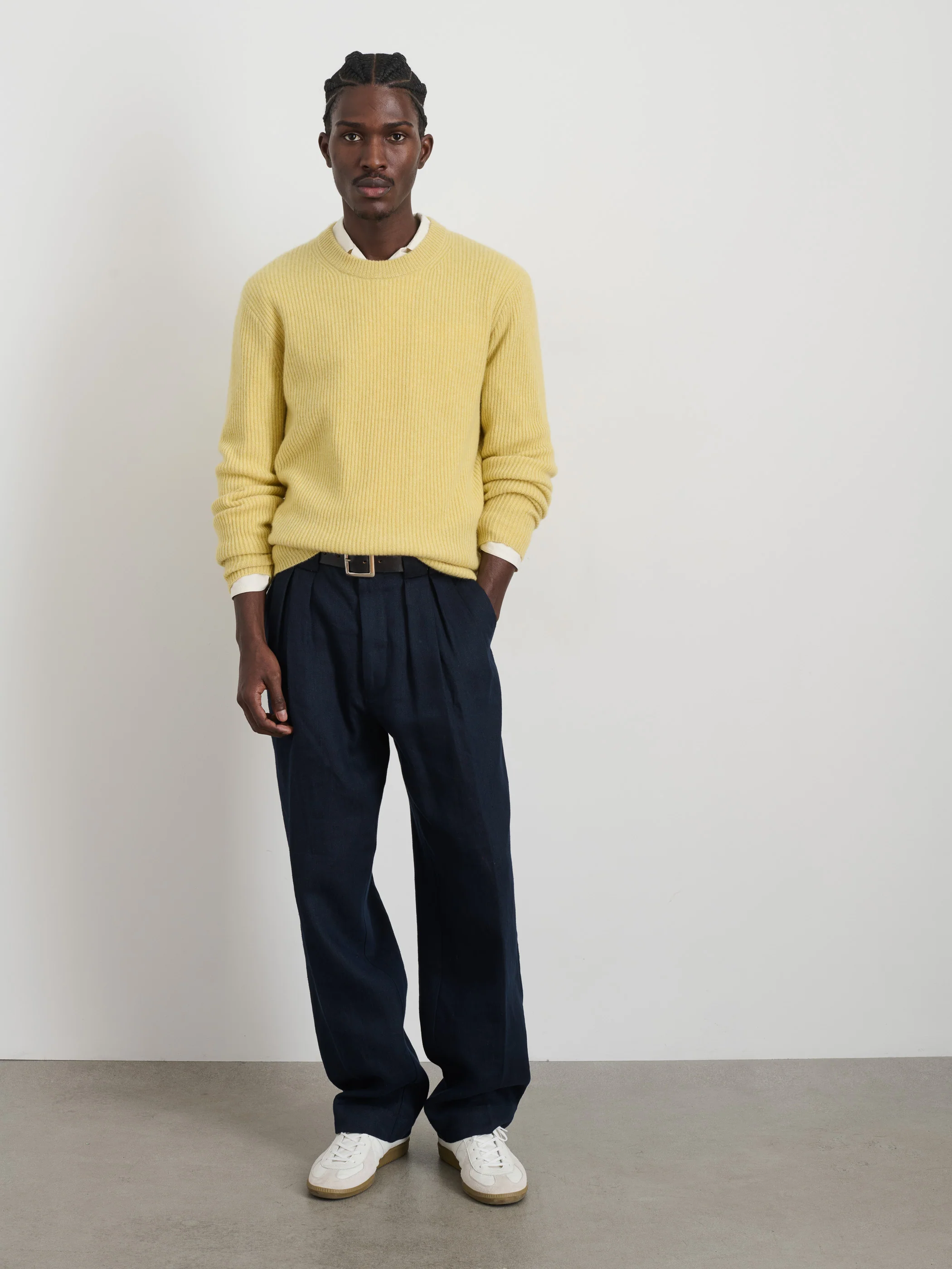 Jordan Sweater In Lightweight Cashmere - Image 3