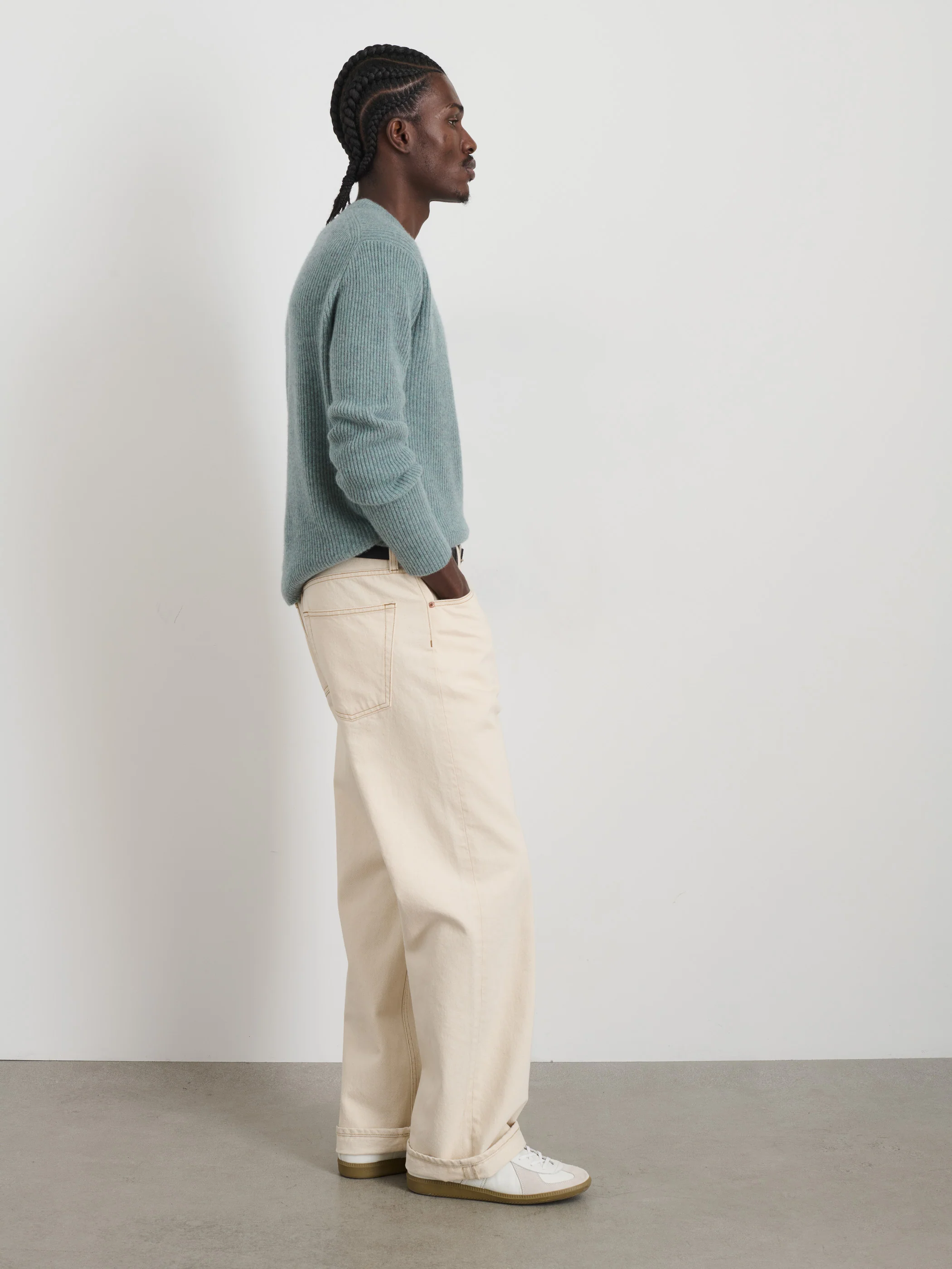 Jordan Sweater In Lightweight Cashmere - Image 4