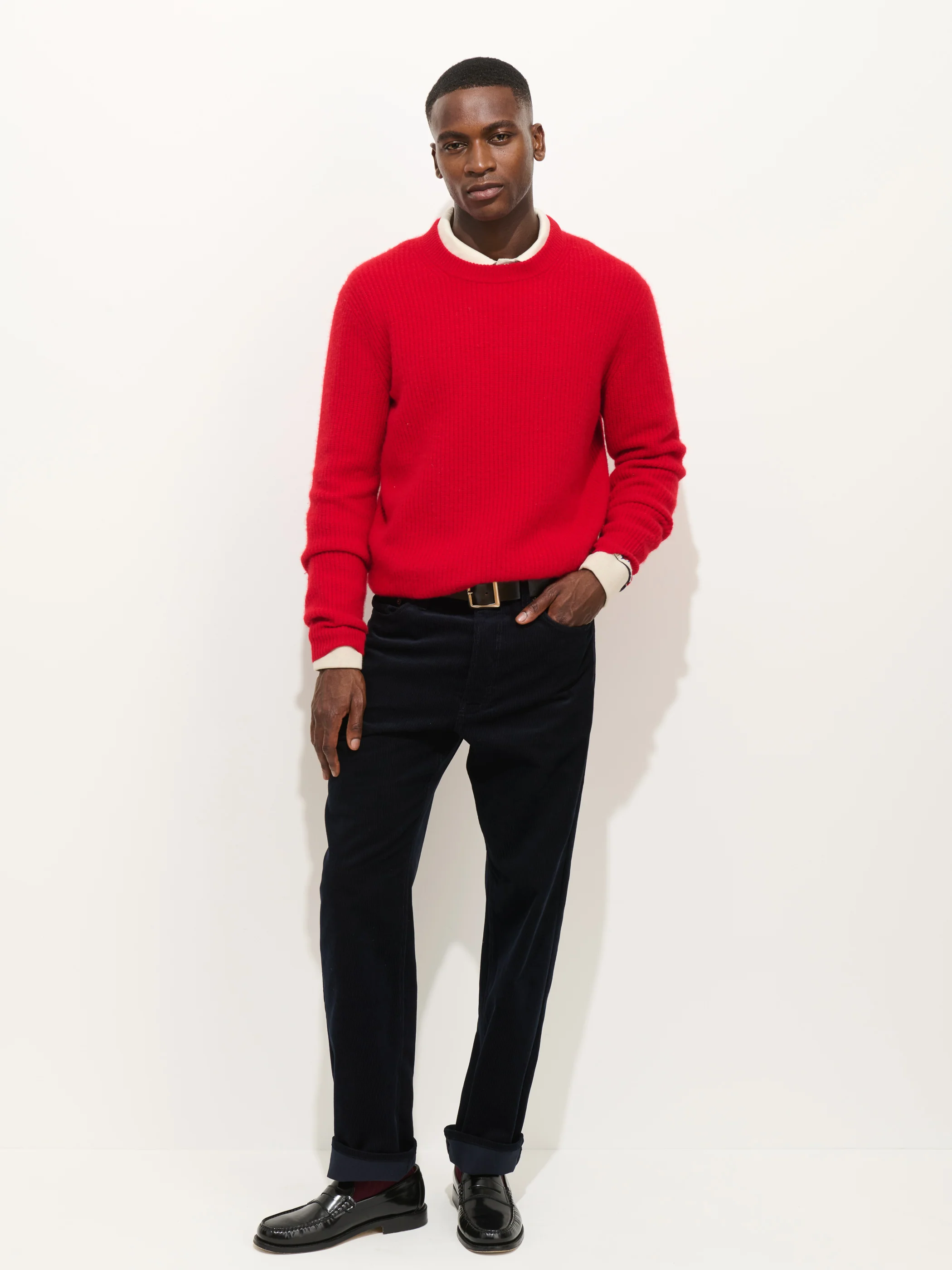 Jordan Sweater In Washed Cashmere - Image 3