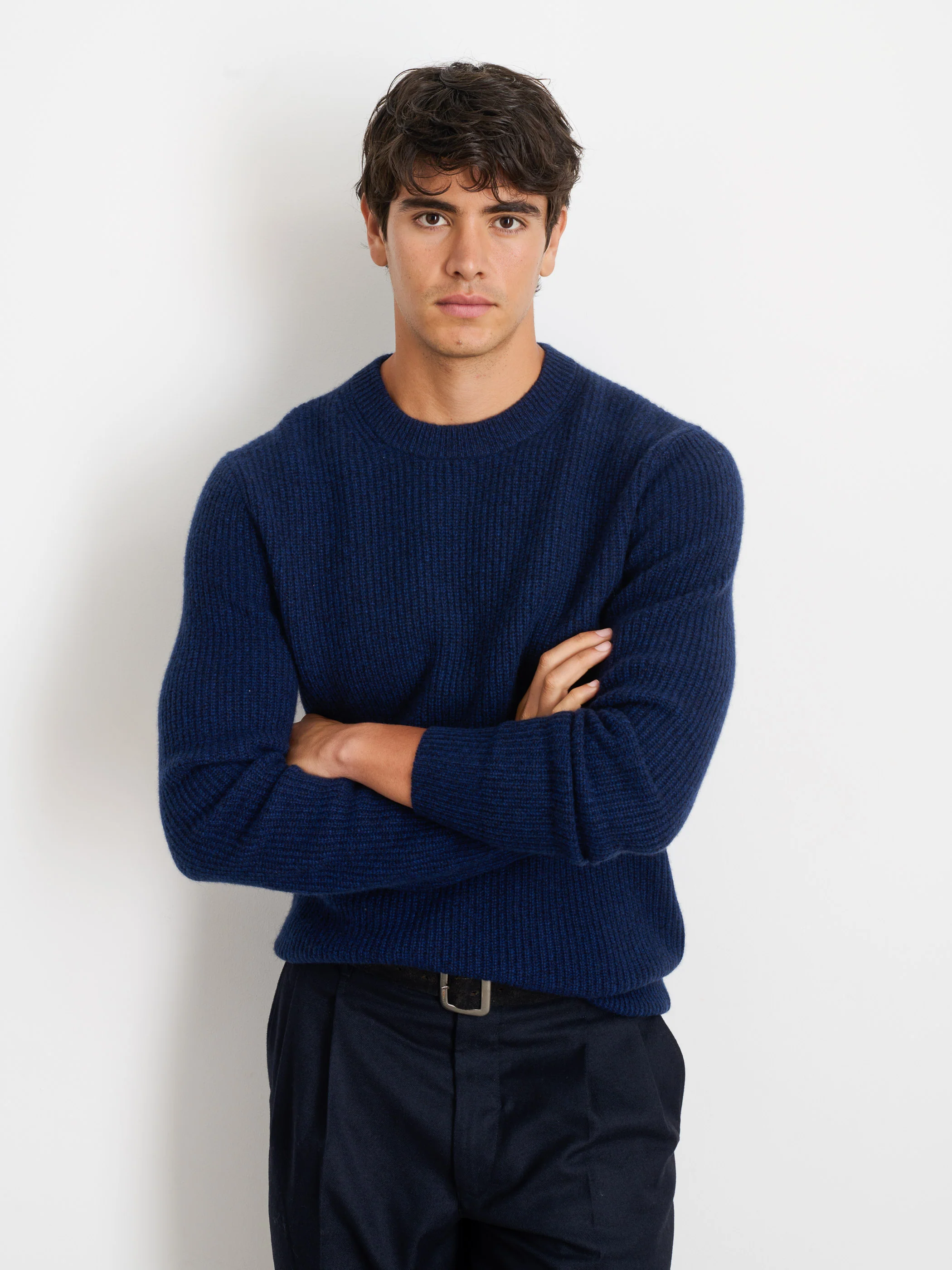 Jordan Sweater in Washed Cashmere - Image 3
