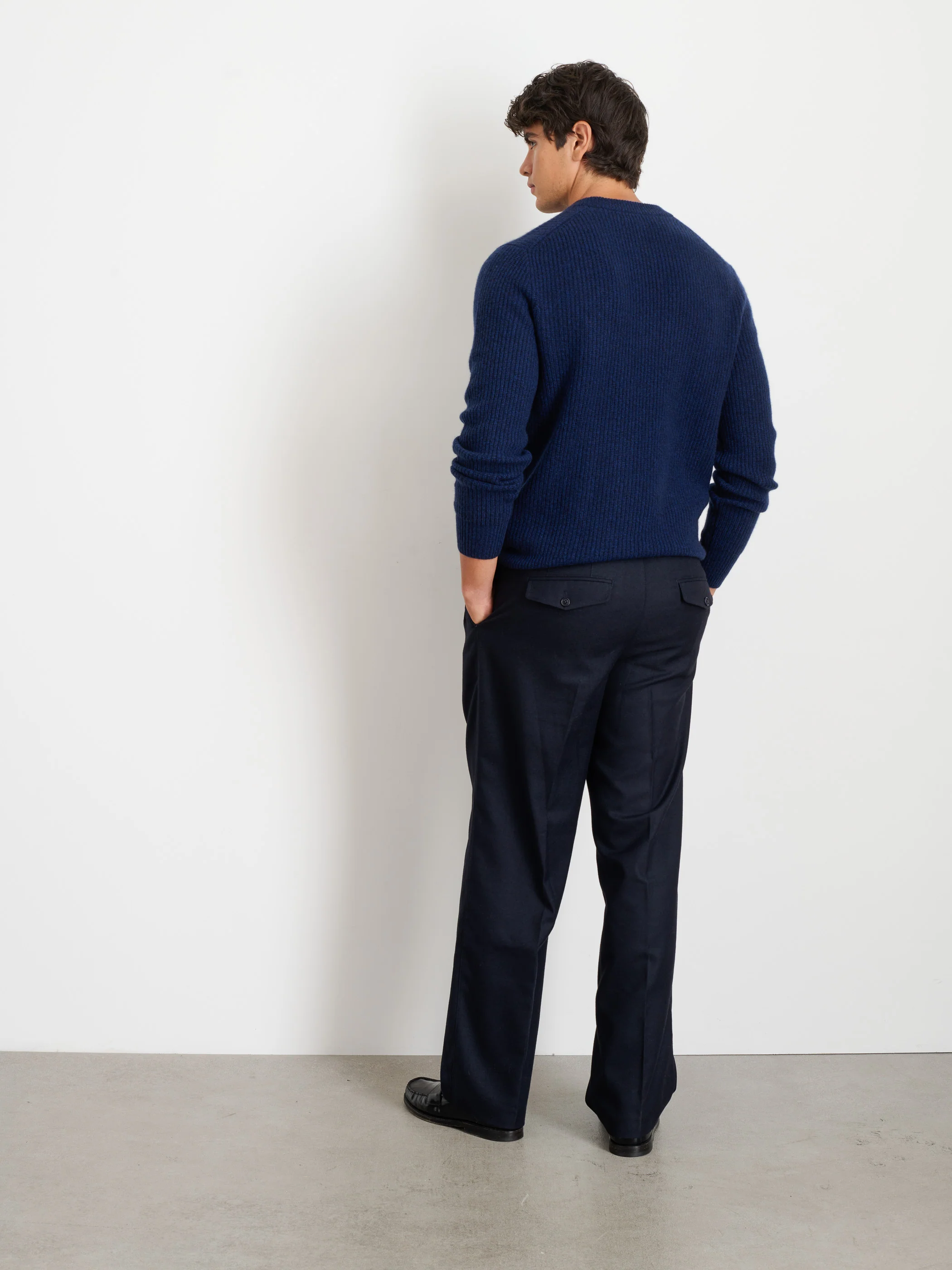 Jordan Sweater in Washed Cashmere - Image 6